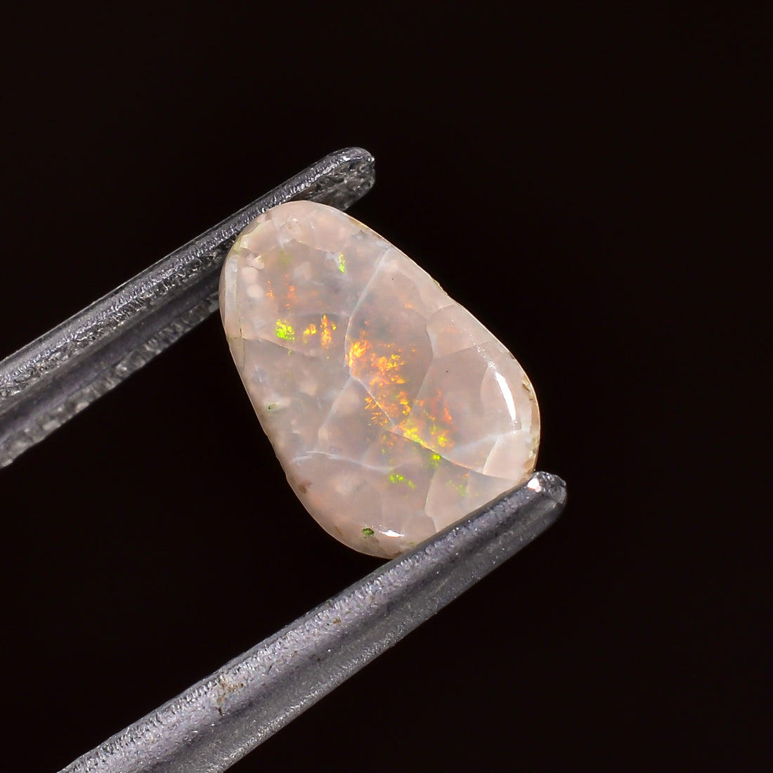 Natural Australian Opal Fancy Shape Cabochon Loose Gemstone For Making Jewelry 8X5X2 mm 1 Ct. OP-730