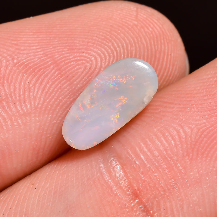 Natural Australian Opal Fancy Shape Cabochon Loose Gemstone For Making Jewelry 10X5X3 mm 1 Ct. OP-732