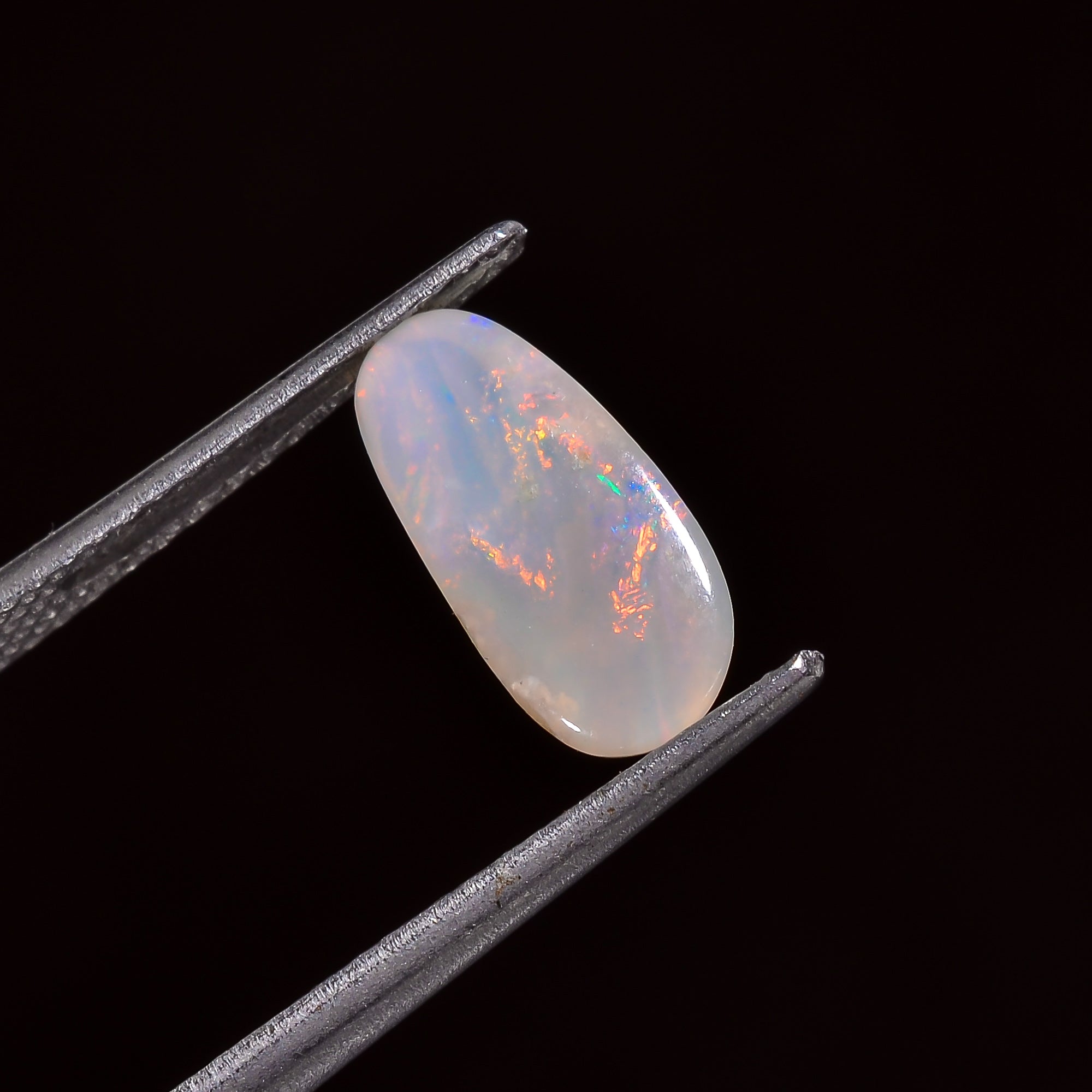 Natural Australian Opal Fancy Shape Cabochon Loose Gemstone For Making Jewelry 10X5X3 mm 1 Ct. OP-732