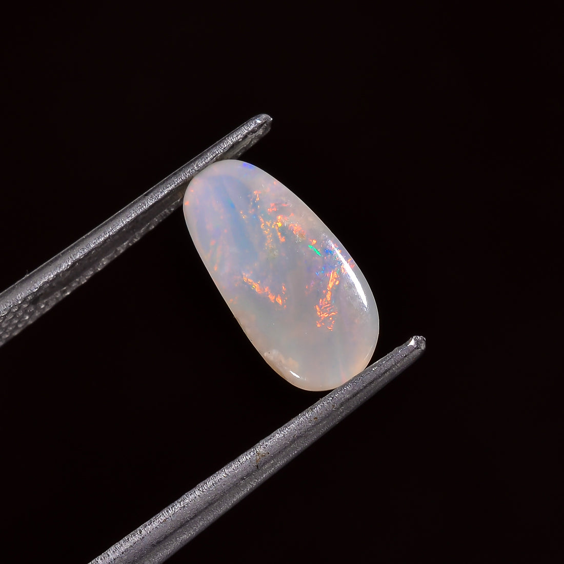 Natural Australian Opal Fancy Shape Cabochon Loose Gemstone For Making Jewelry 10X5X3 mm 1 Ct. OP-732