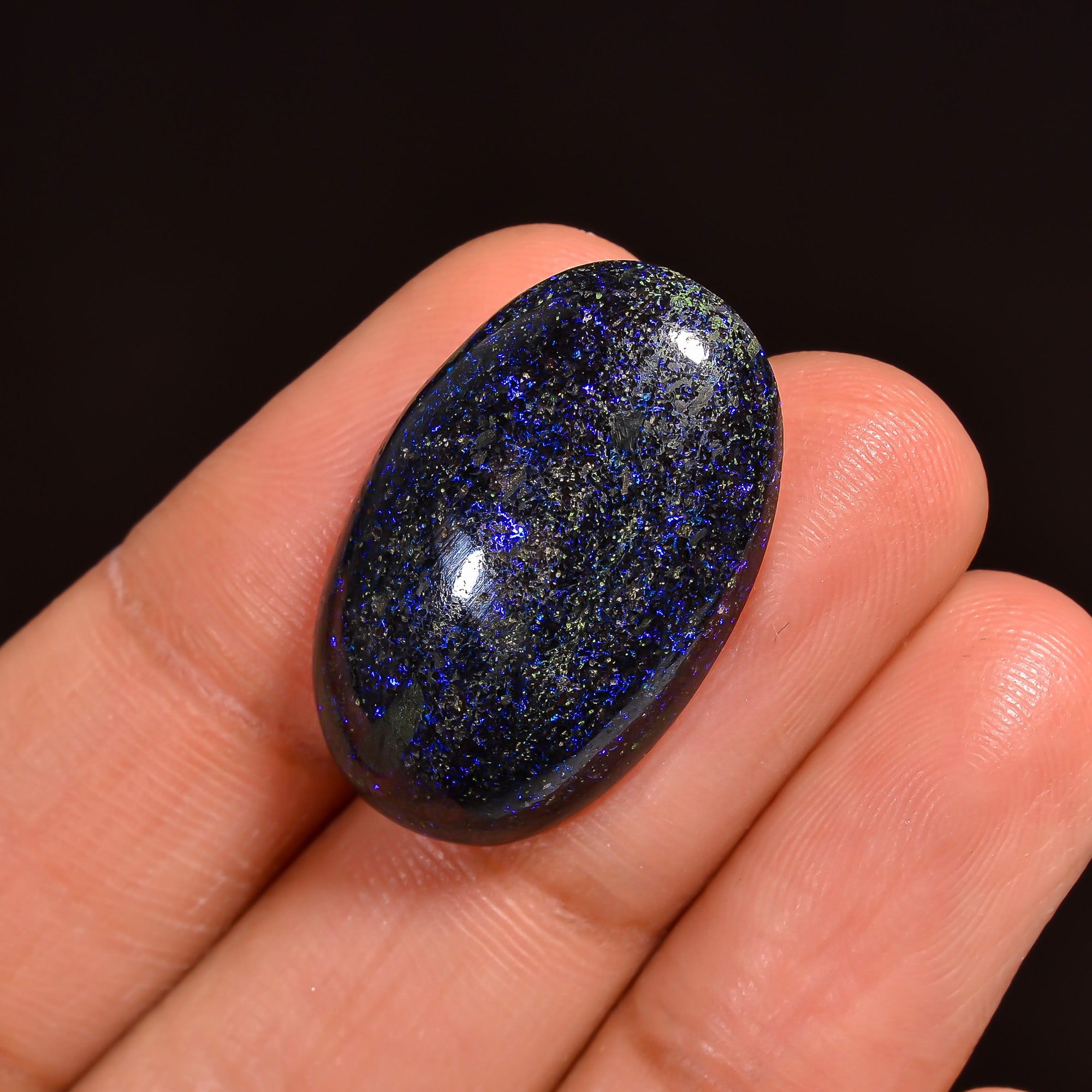 Andamooka Opal Oval Shape Cabochon Loose Gemstone For Making Jewelry 24X15X6 mm 14 Ct. OP-735