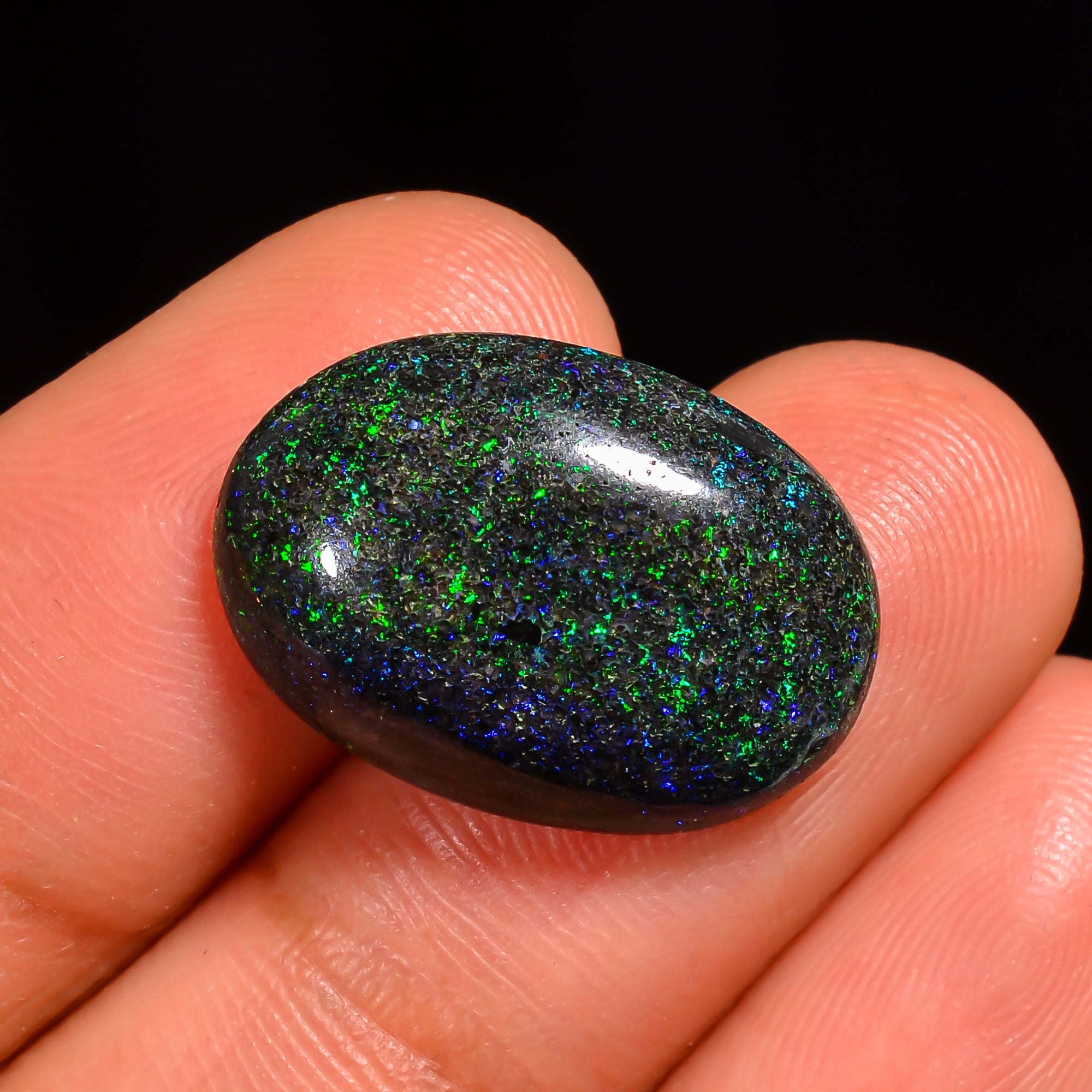 Andamooka Opal Oval Shape Cabochon Loose Gemstone For Making Jewelry 19X13X5 mm 7 Ct. OP-758