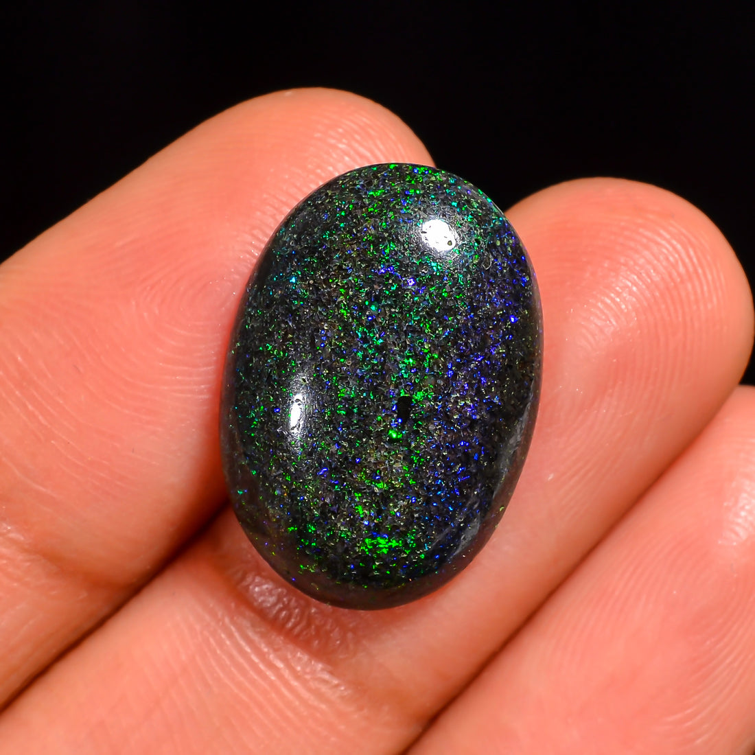 Andamooka Opal Oval Shape Cabochon Loose Gemstone For Making Jewelry 19X13X5 mm 7 Ct. OP-758