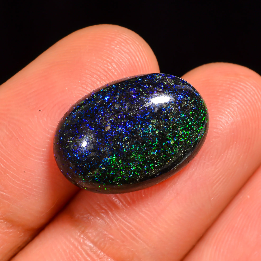 Andamooka Opal Oval Shape Cabochon Loose Gemstone For Making Jewelry 16X11X6 mm 7 Ct. OP-762