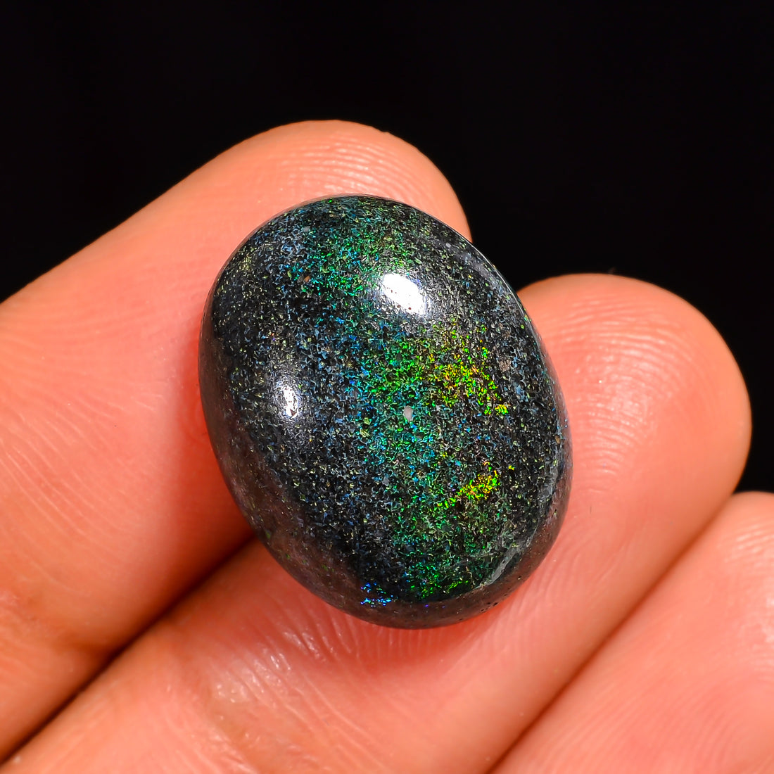 Andamooka Opal Oval Shape Cabochon Loose Gemstone For Making Jewelry 17X13X6 mm 9 Ct. OP-767