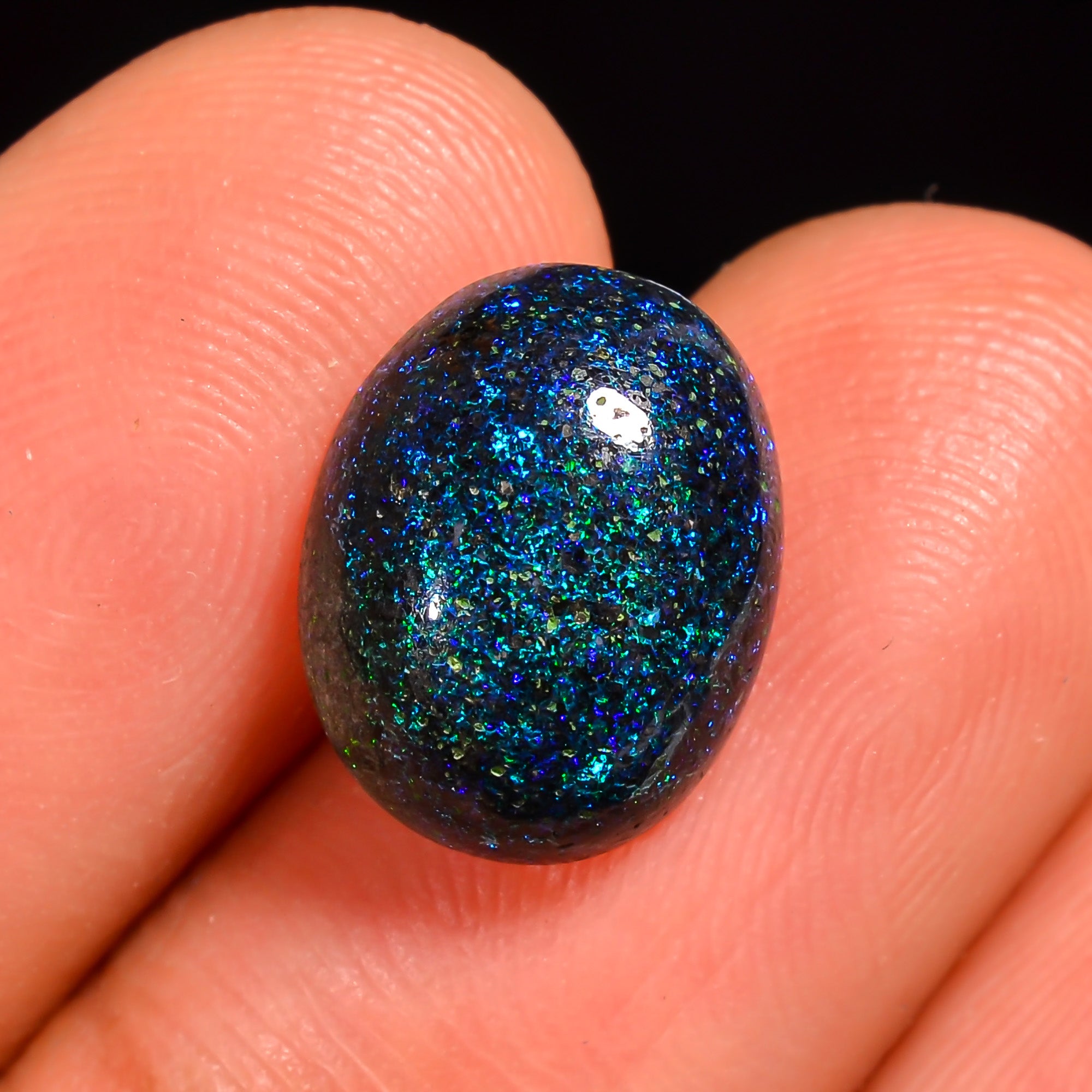 Andamooka Opal Oval Shape Cabochon Loose Gemstone For Making Jewelry 11X9X5 mm 3 Ct. OP-768