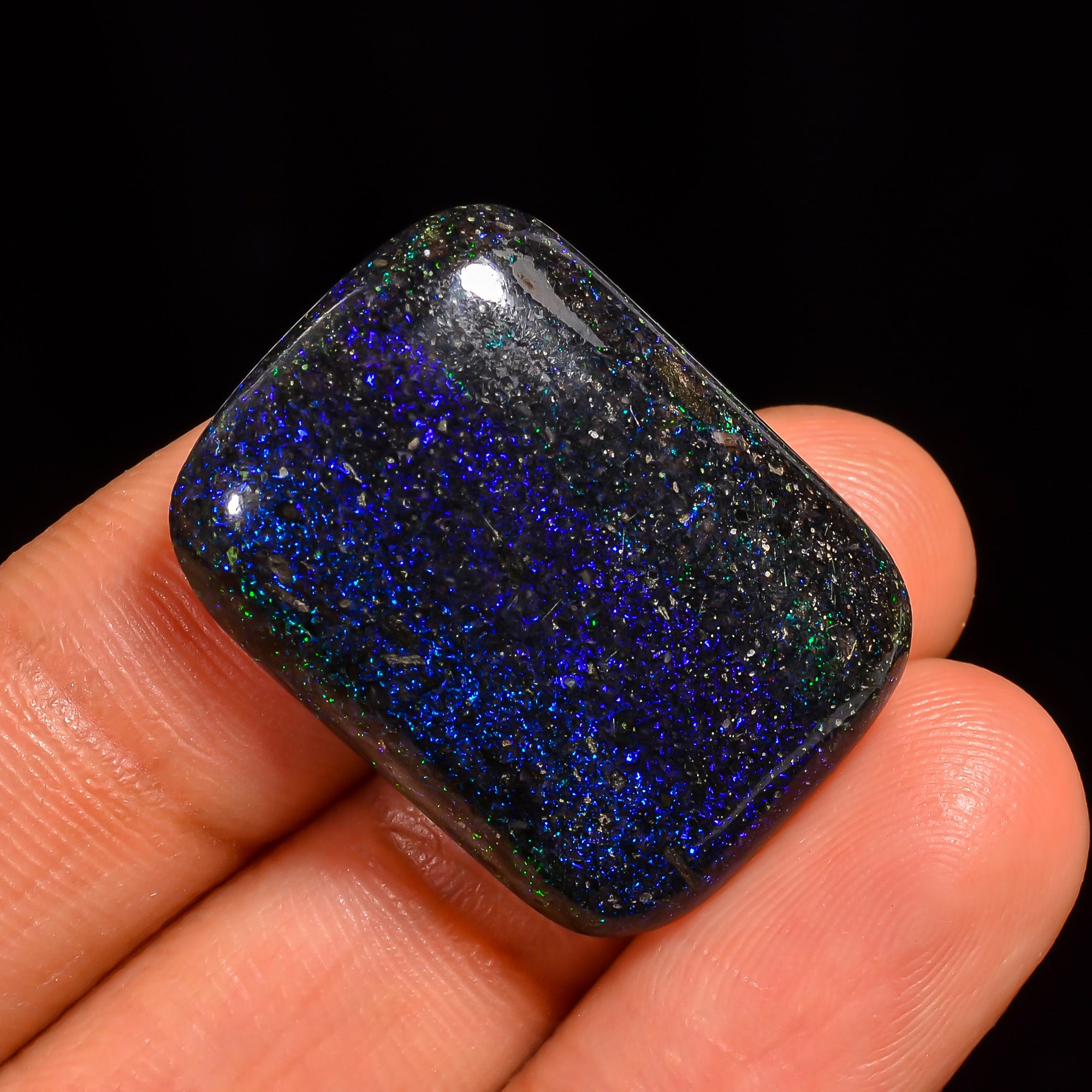 Andamooka Opal Radiant Shape Cabochon Loose Gemstone For Making Jewelry 26X19X5 mm 20 Ct. OP-790
