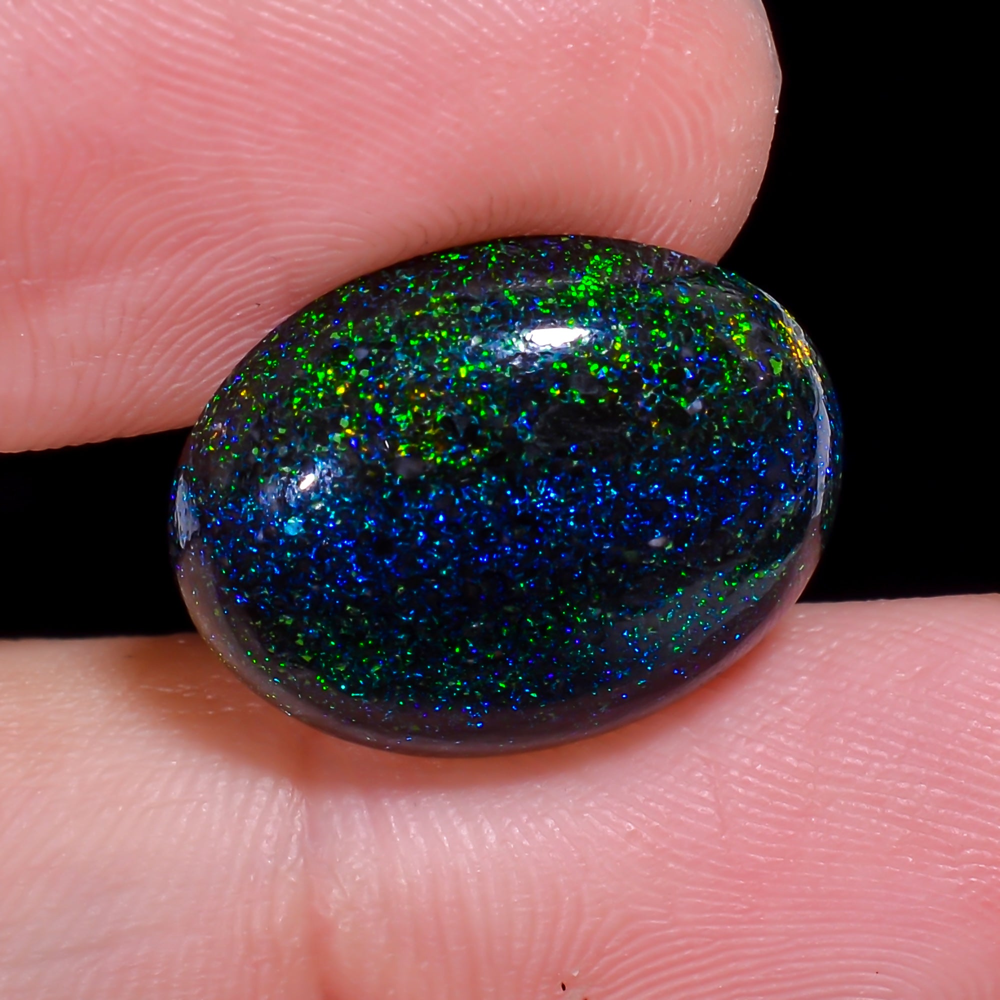 Andamooka Opal Oval Shape Cabochon 8 Ct. 17X14X5 mm OP-940