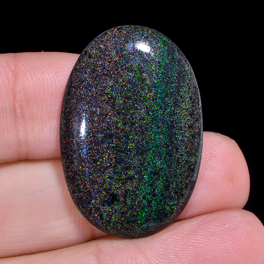 Andamooka Opal Oval Shape Cabochon 22 Ct. 31X21X5 mm OP-942