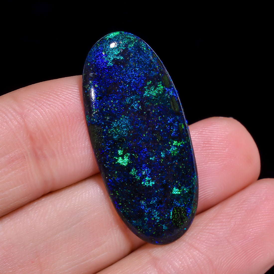 Andamooka Opal Oval Shape Cabochon 12 Ct. 31X14X4 mm OP-946