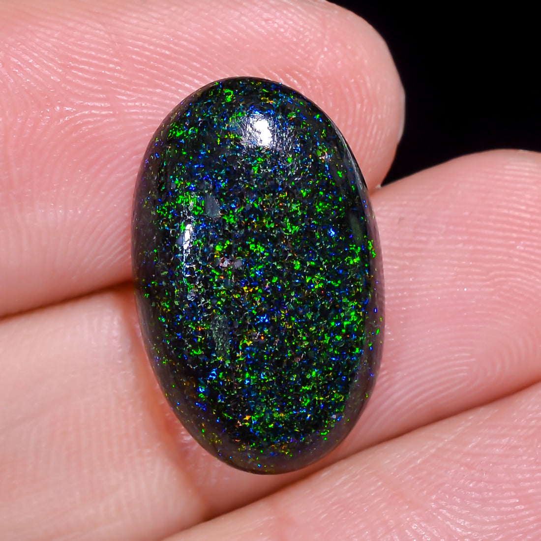 Andamooka Opal Oval Shape Cabochon 7 Ct. 19X11X4 mm OP-952
