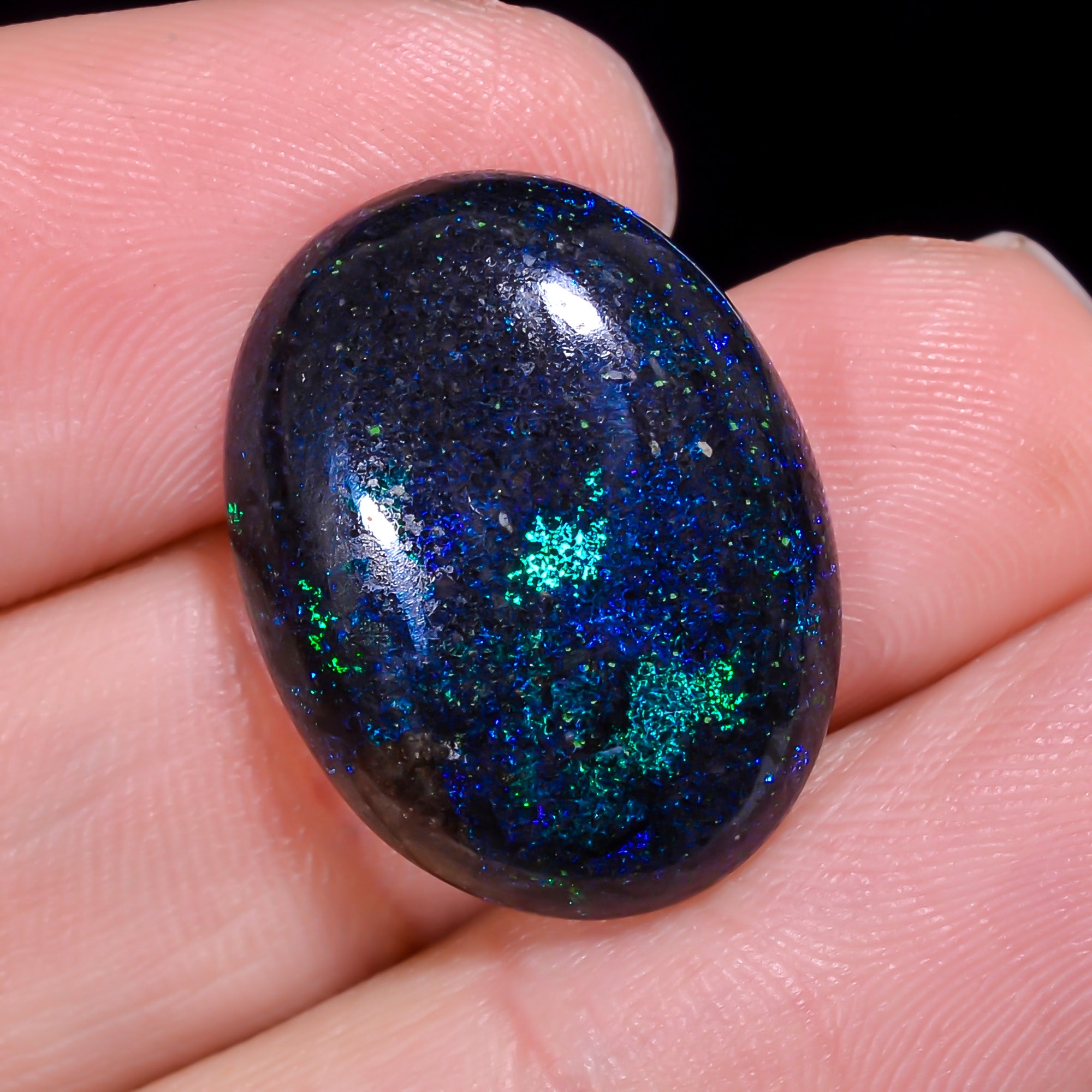 Andamooka Opal Oval Shape Cabochon 11 Ct. 20X16X5 mm OP-953