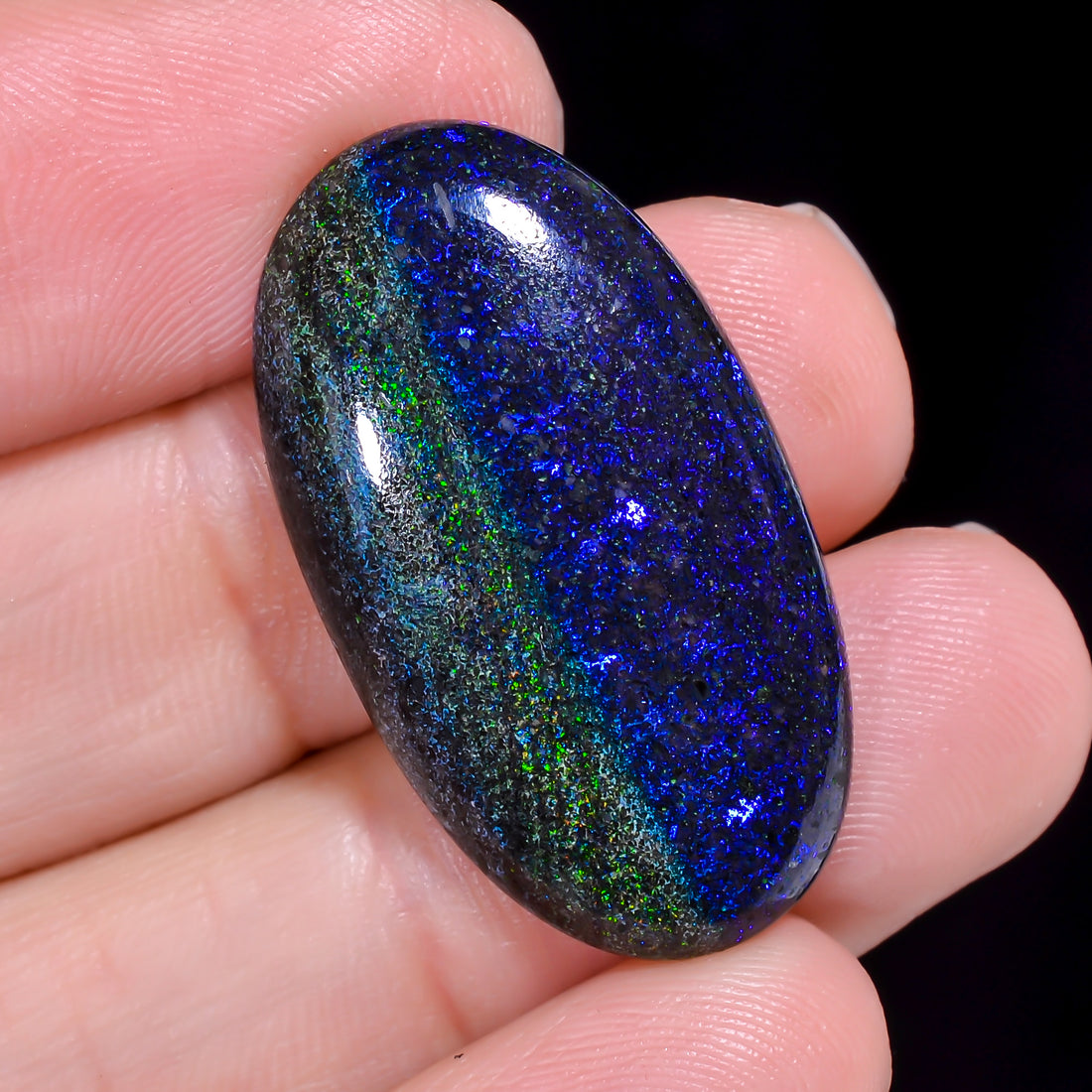 Andamooka Opal Oval Shape Cabochon 18.5 Ct. 30X16X5 mm OP-954