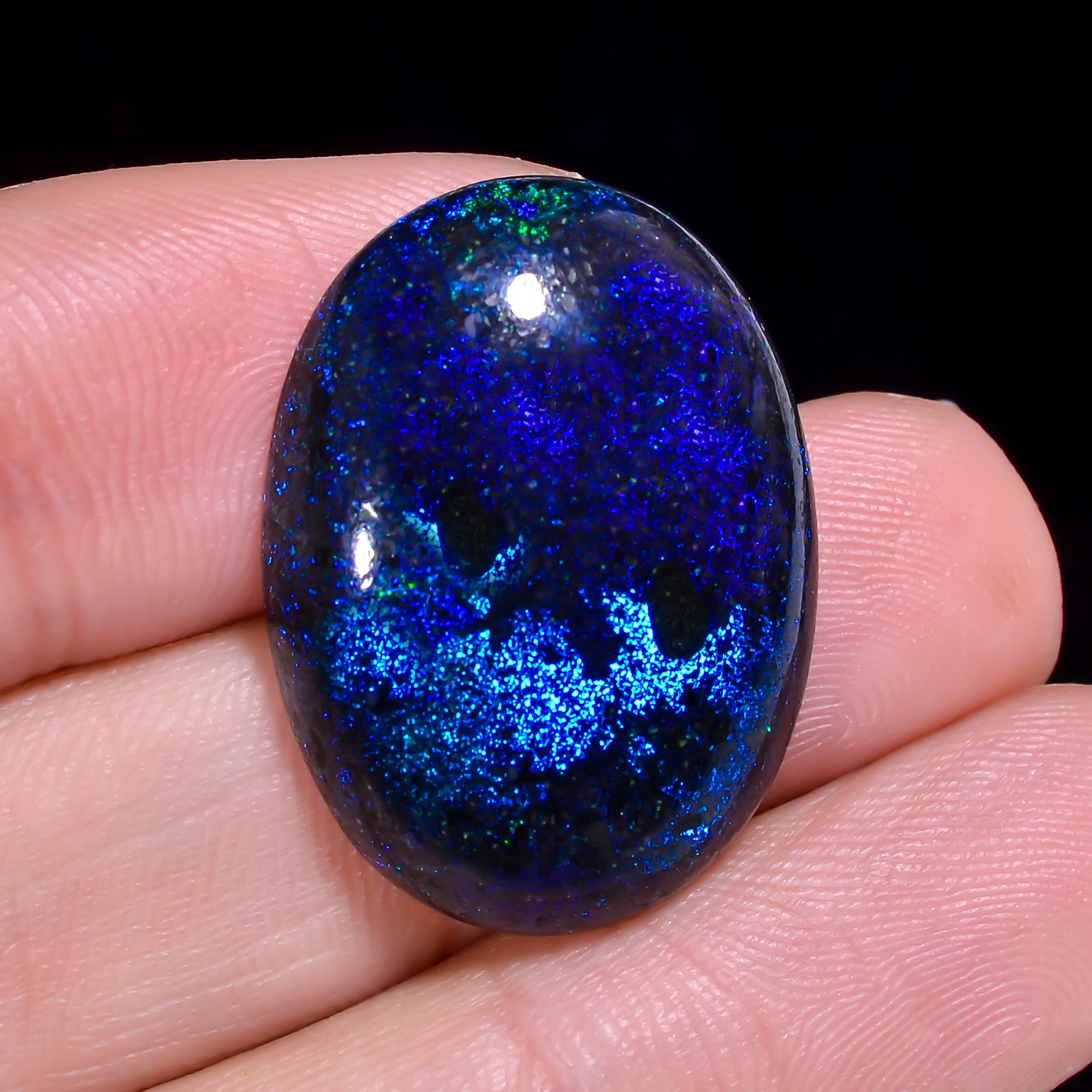 Andamooka Opal Oval Shape Cabochon 19.5 Ct. 24X18X6 mm OP-955