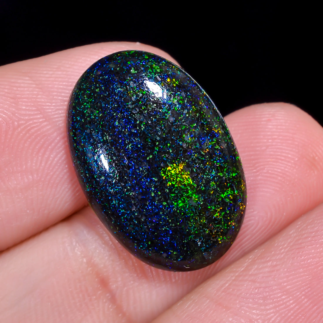 Andamooka Opal Oval Shape Cabochon 9 Ct. 20X14X4 mm OP-965