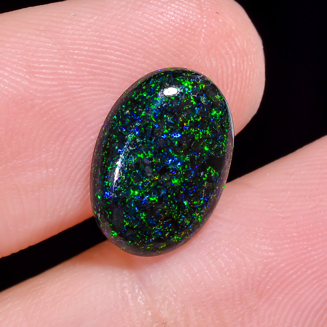 Andamooka Opal Oval Shape Cabochon 2.5 Ct. 13X9X3 mm OP-969
