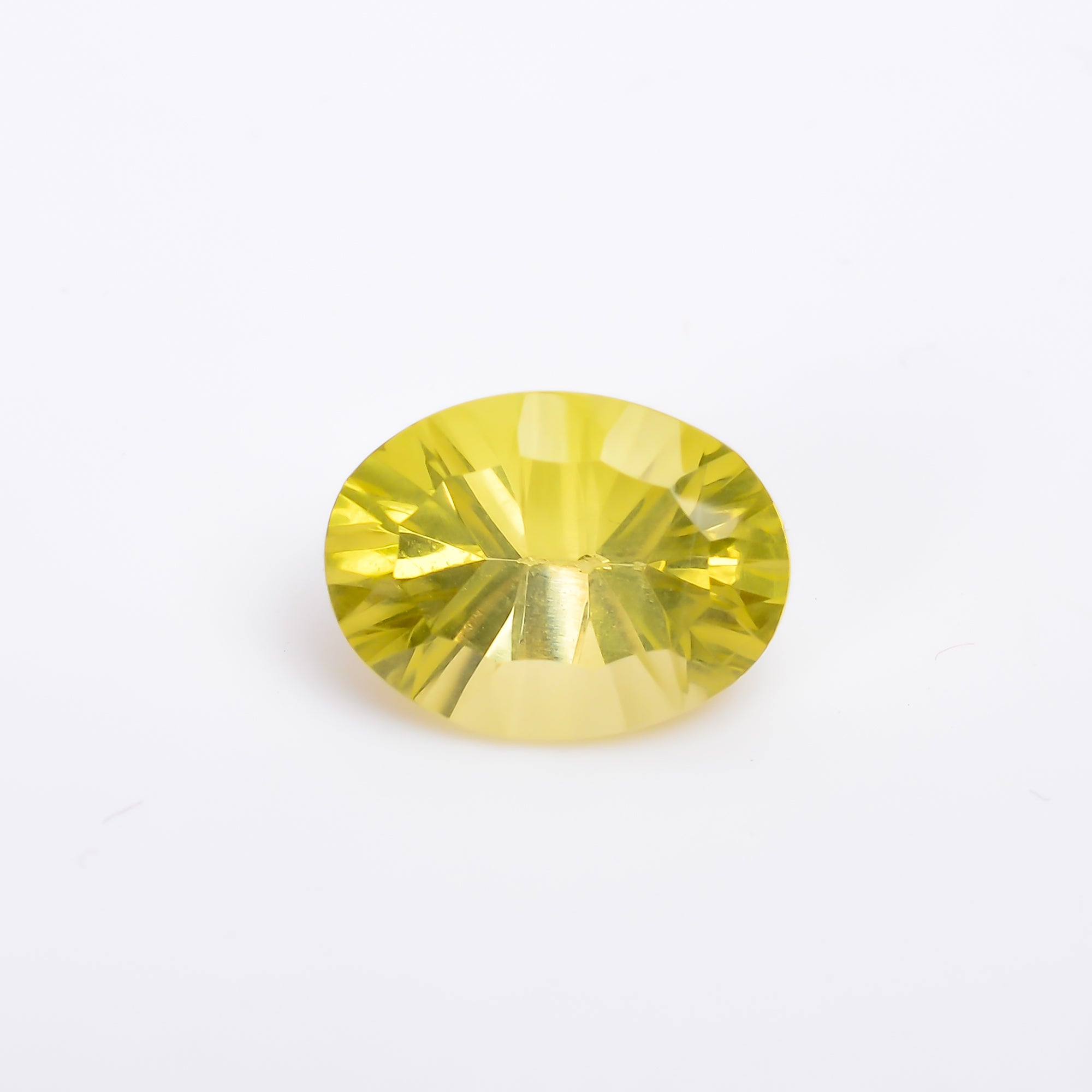 Natural Lemon Quartz Oval Shape Cut Stone Loose Gemstone For Making Jewelry 5 Ct. 13X10X7 mm S-1224