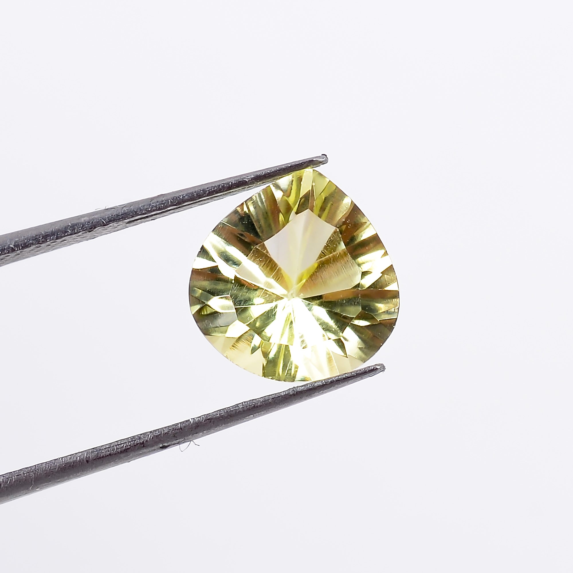 Natural Lemon Quartz Heart Shape Cut Stone Loose Gemstone For Making Jewelry 3 Ct. 10X10X6 mm S-1225