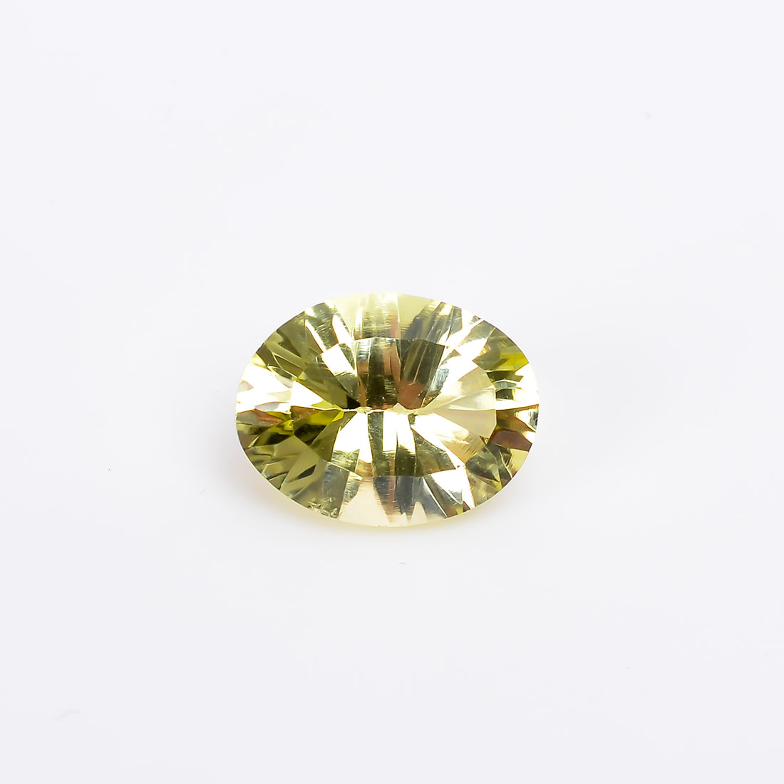 Natural Lemon Quartz Oval Shape Cut Stone Loose Gemstone For Making Jewelry 6 Ct. 14X10X7 mm S-1227