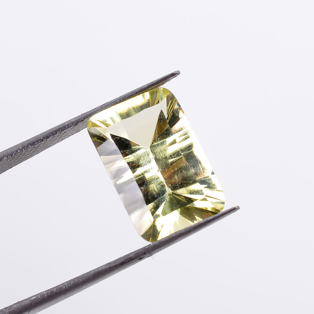 Natural Lemon Quartz Radiant Shape Cut Stone Loose Gemstone For Making Jewelry 7 Ct. 14X10X7 mm S-1232