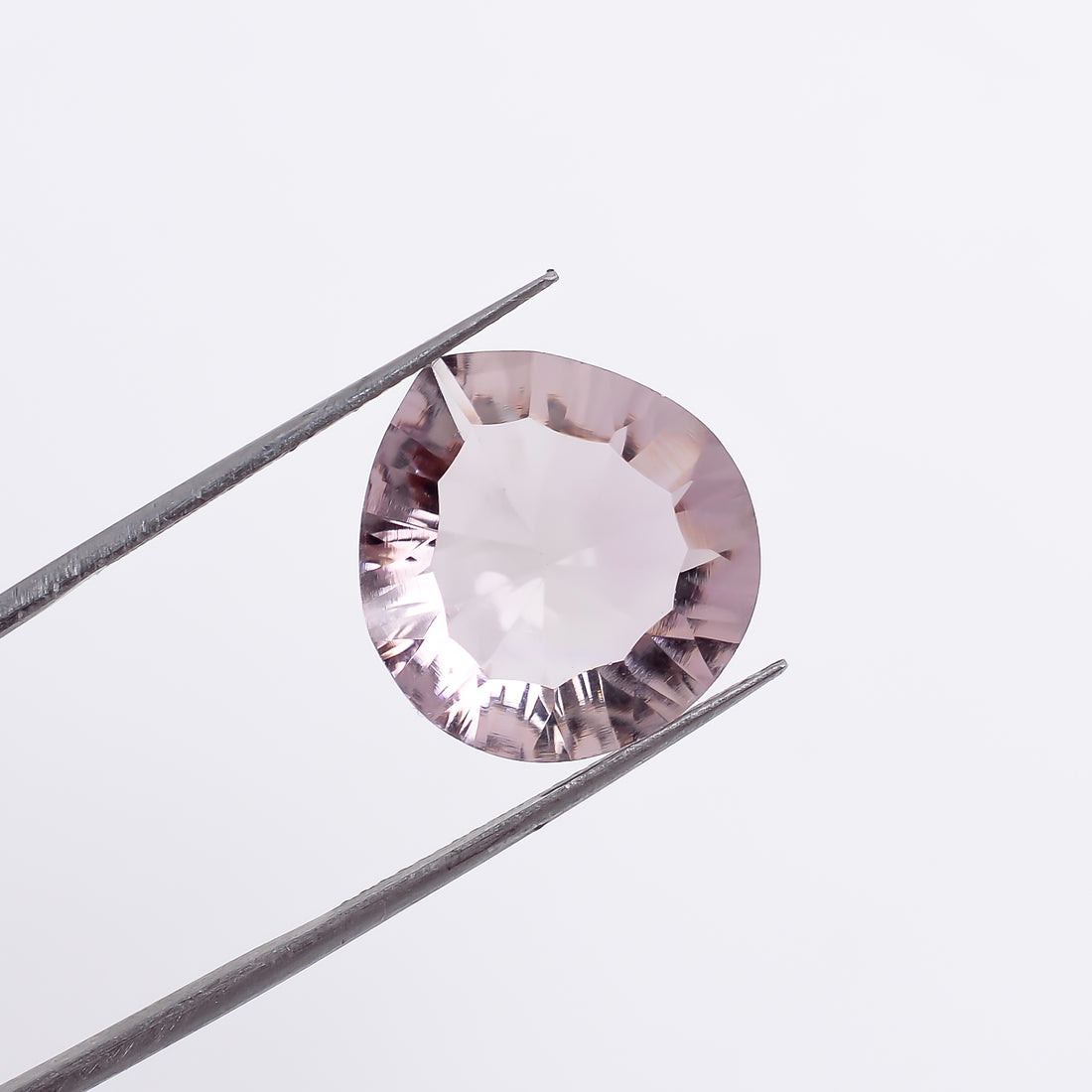 Natural Mauve Quartz Heart Shape Cut Stone Loose Gemstone For Making Jewelry 8.5 Ct. 16X15X7 mm S-1242