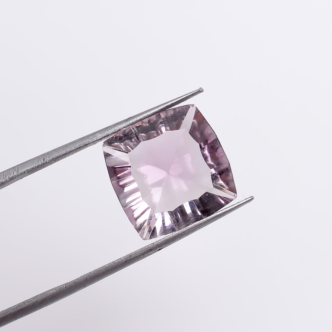 Natural Mauve Quartz Cushion Shape Cut Stone Loose Gemstone For Making Jewelry 5.5 Ct. 12X12X6 mm S-1243