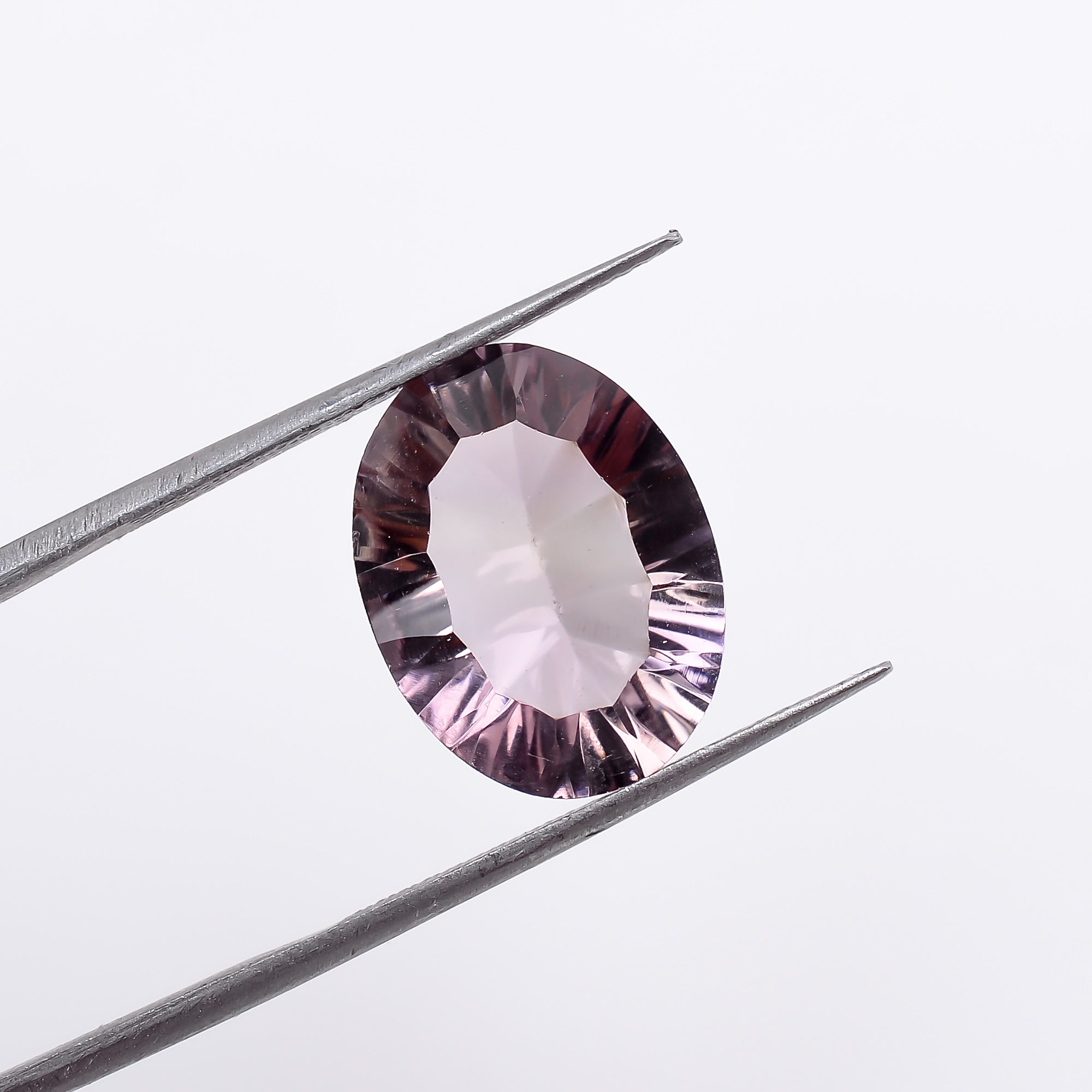 Natural Mauve Quartz Oval Shape Cut Stone Loose Gemstone For Making Jewelry 6 Ct. 14X11X6 mm S-1248