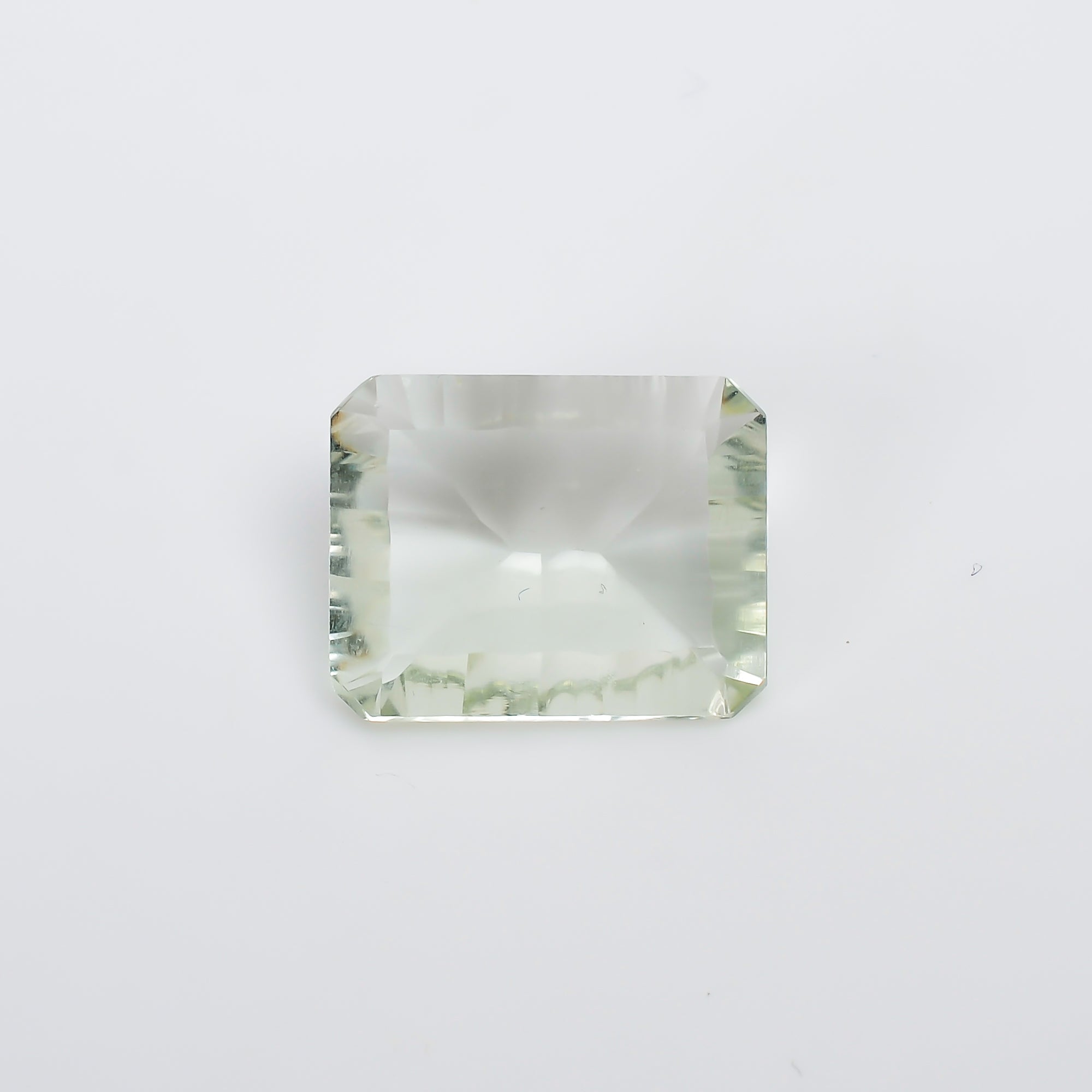 Natural Green Amethyst Radiant Shape Cut Stone Loose Gemstone For Making Jewelry 9 Ct. 16X13X6 mm S-1286