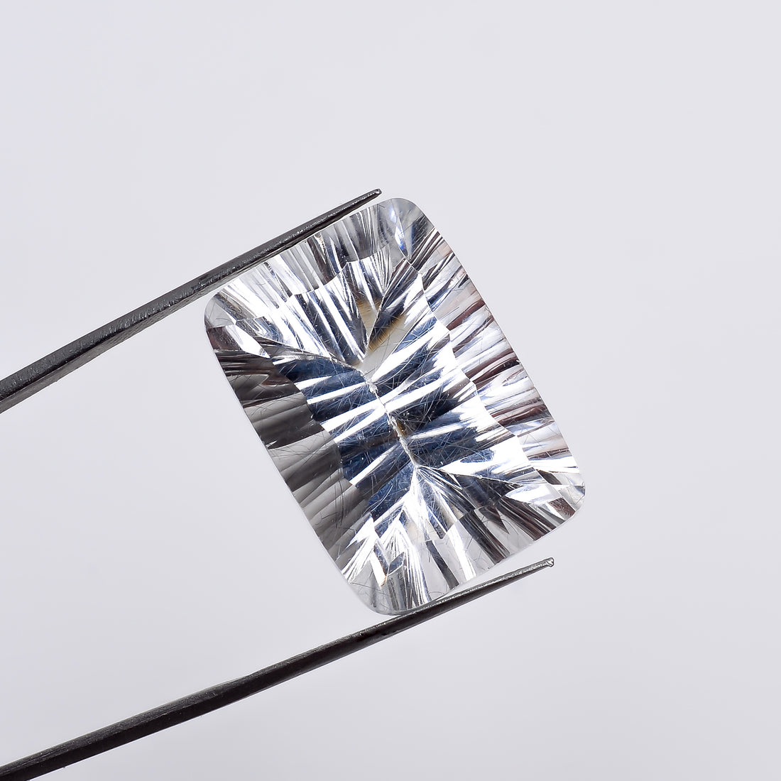 Natural Crystal Radiant Shape Cut Stone Loose Gemstone For Making Jewelry 30.5 Ct. 23X16X11 mm S-1292