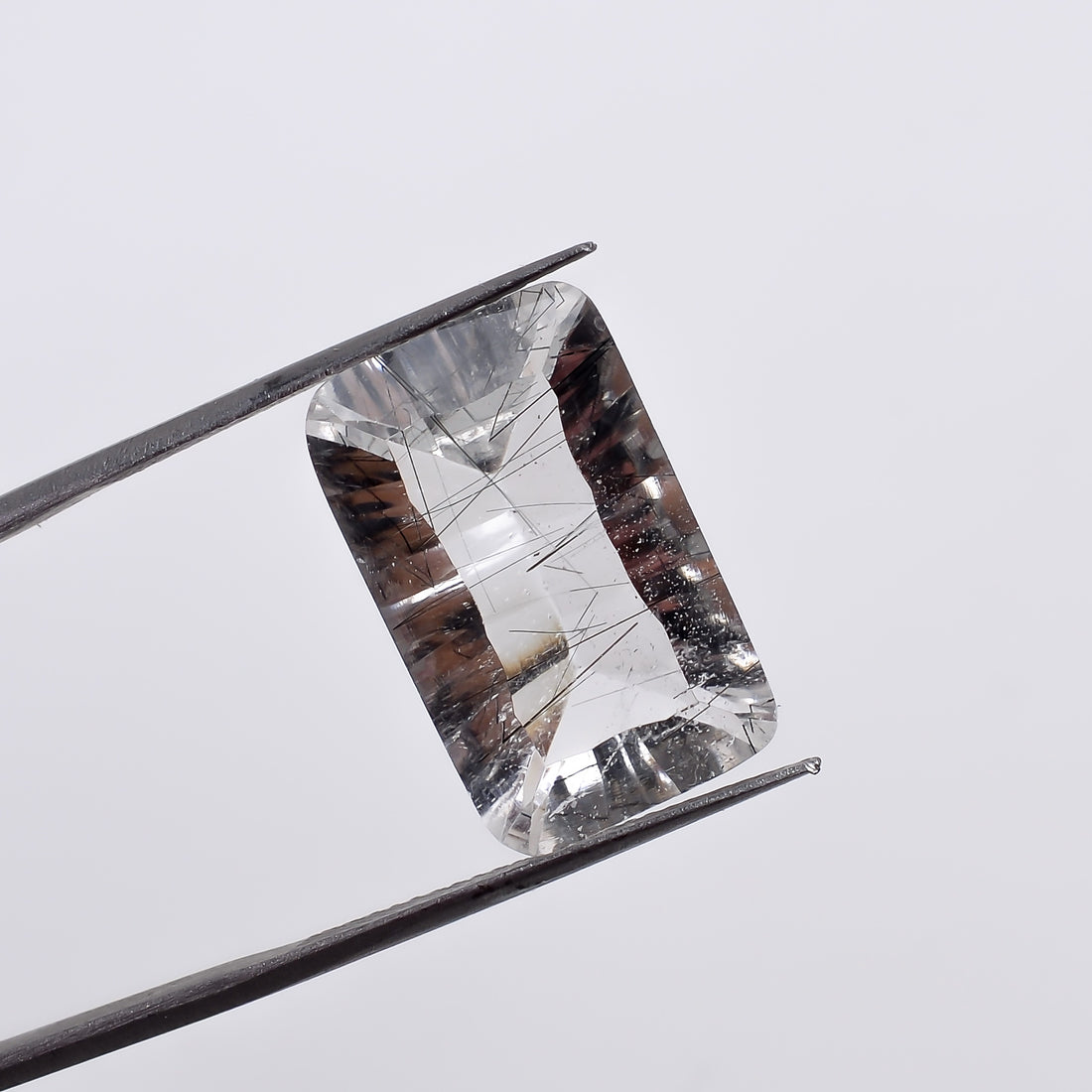 Natural Crystal Rutile Radiant Shape Cut Stone Loose Gemstone For Making Jewelry 10 Ct. 18X11X7 mm S-1300