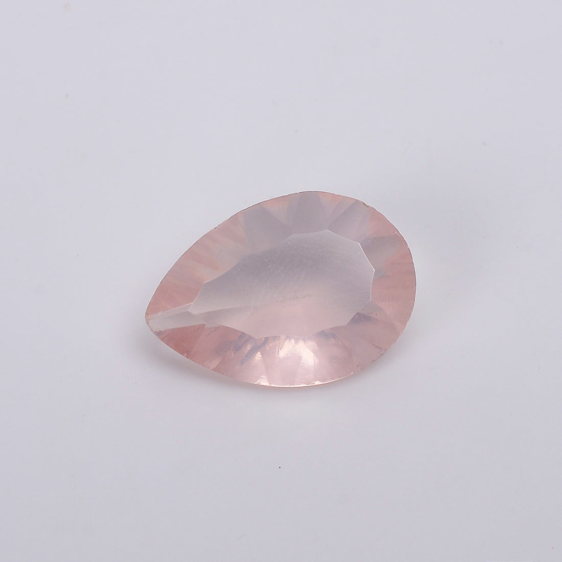 Natural Rose Quartz Pear Shape Cut Stone Loose Gemstone For Making Jewelry 8 Ct. 18X13X6 mm S-1303