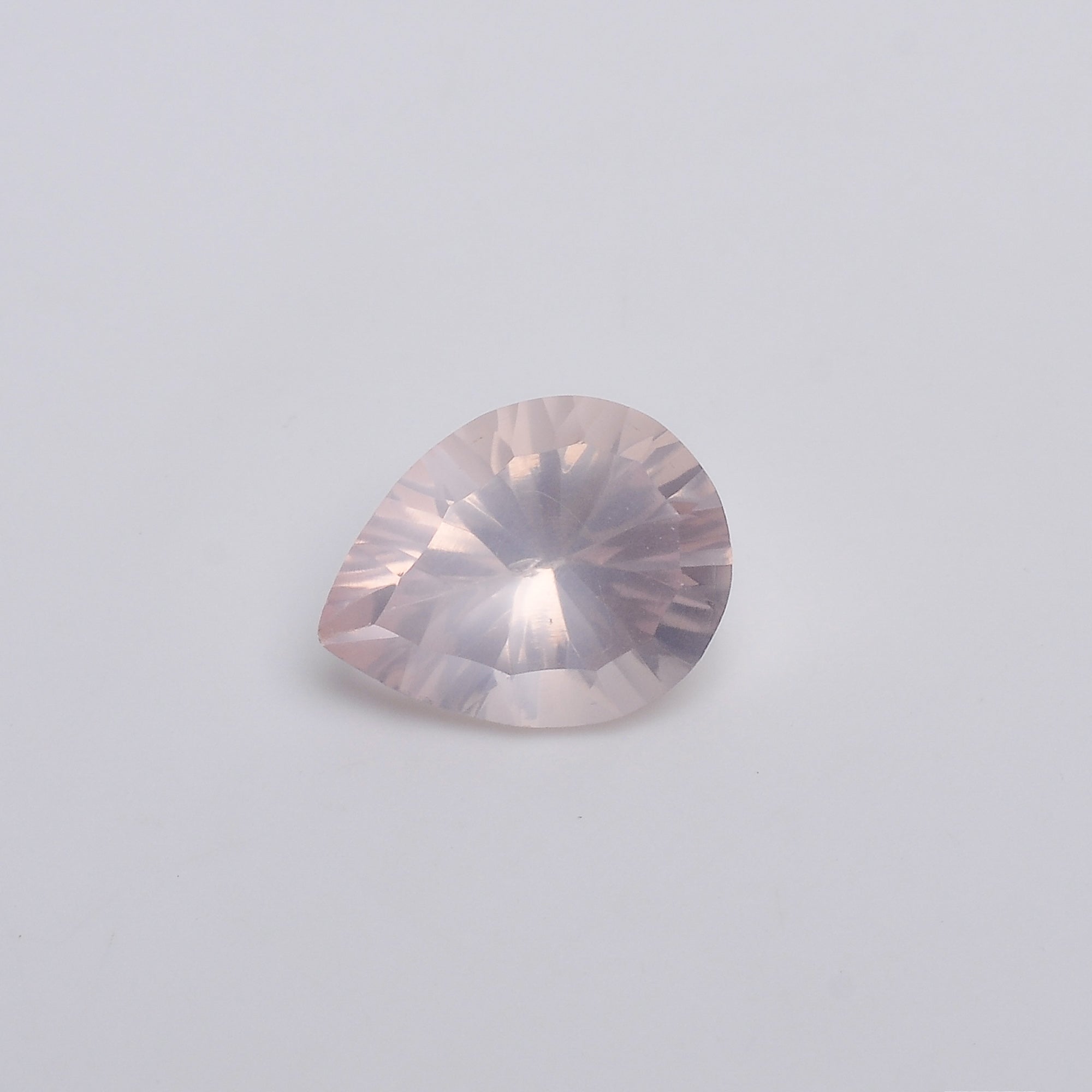 Natural Rose Quartz Pear Shape Cut Stone Loose Gemstone For Making Jewelry 5 Ct. 14X11X7 mm S-1305