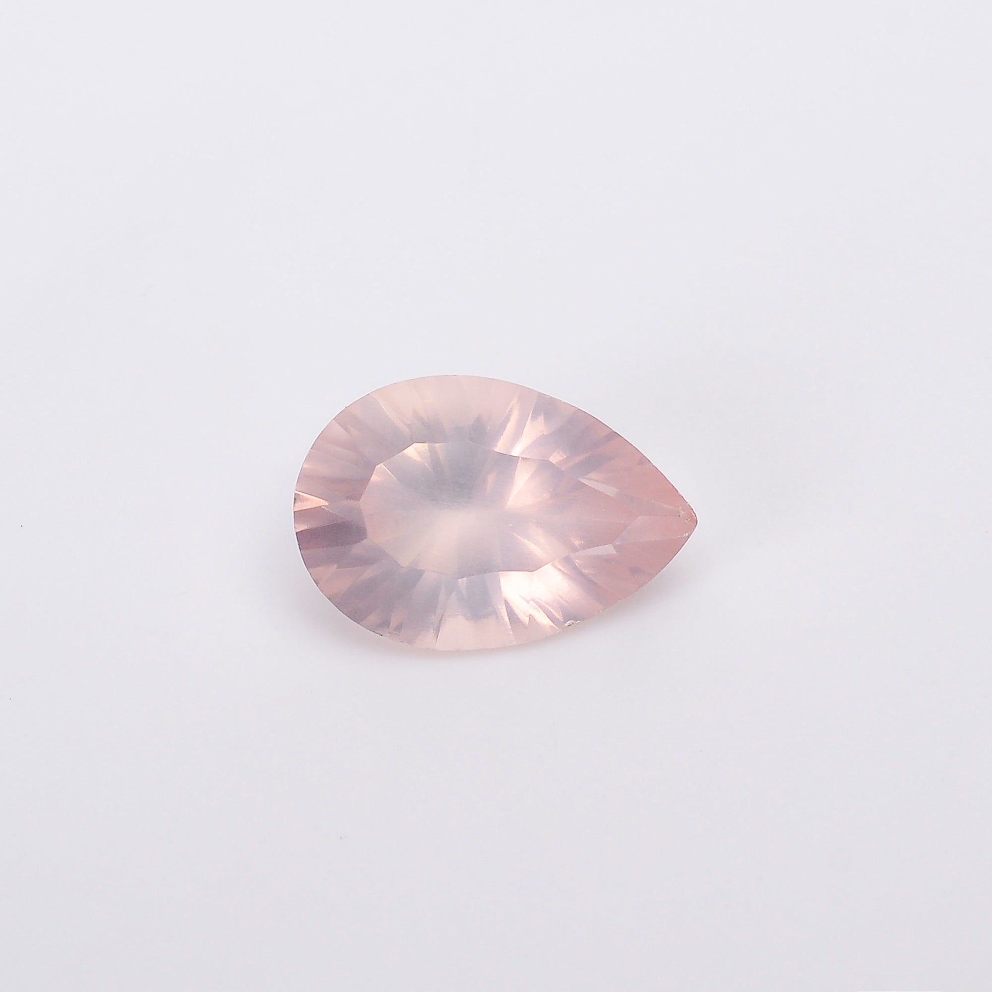 Natural Rose Quartz Pear Shape Cut Stone Loose Gemstone For Making Jewelry 5 Ct. 14X10X7 mm S-1309