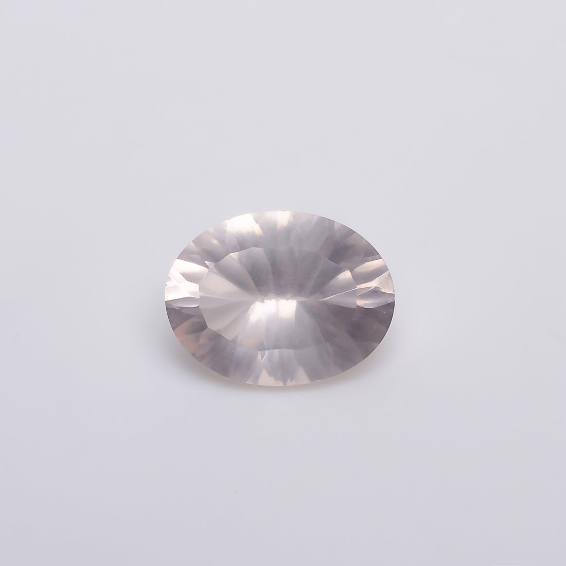 Natural Rose Quartz Oval Shape Cut Stone Loose Gemstone For Making Jewelry 8 Ct. 15X12X8 mm S-1310