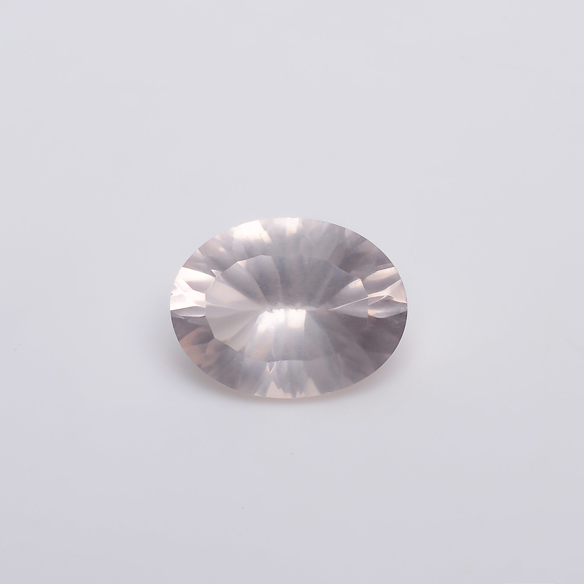 Natural Rose Quartz Oval Shape Cut Stone Loose Gemstone For Making Jewelry 8 Ct. 15X12X8 mm S-1310