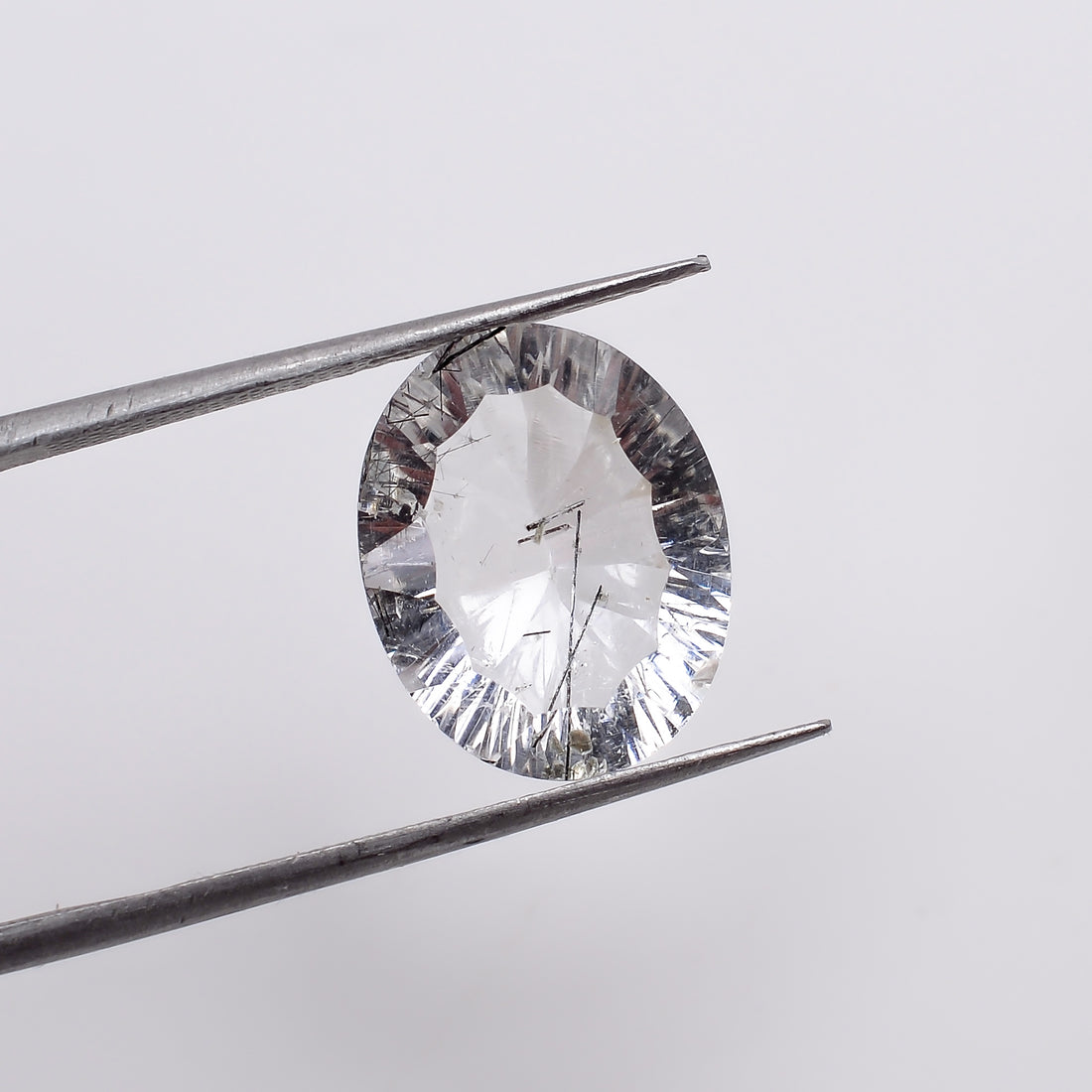 Natural Crystal Rutile Oval Shape Cut Stone Loose Gemstone For Making Jewelry 4.5 Ct. 13X10X6 mm S-1329