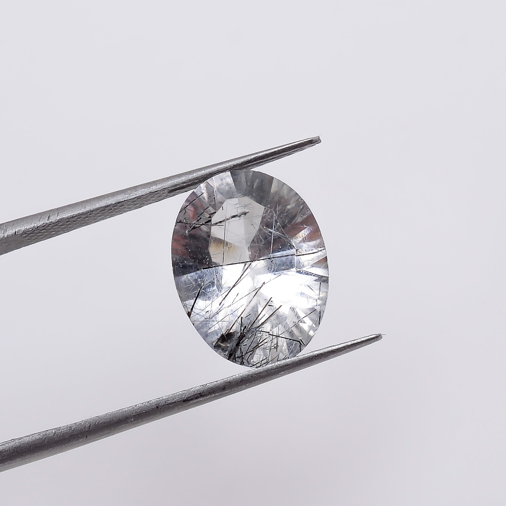 Natural Crystal Rutile Oval Shape Cut Stone Loose Gemstone For Making Jewelry 4 Ct. 13X10X6 mm S-1335