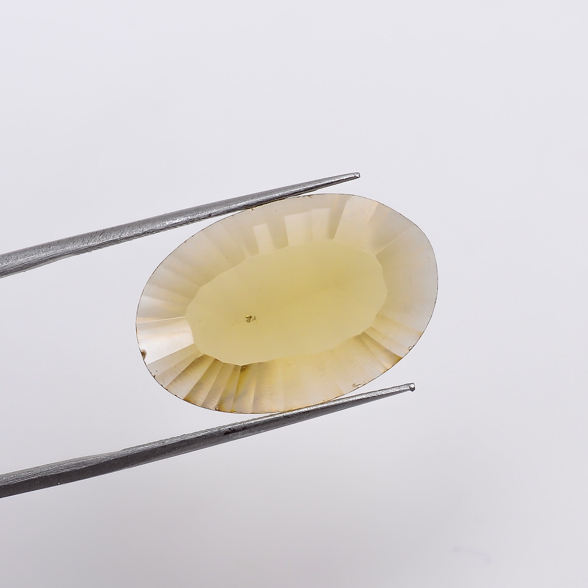 Natural Beer Quartz Oval Shape Cut Stone Loose Gemstone For Making Jewelry 9 Ct. 20X13X6 mm S-1346