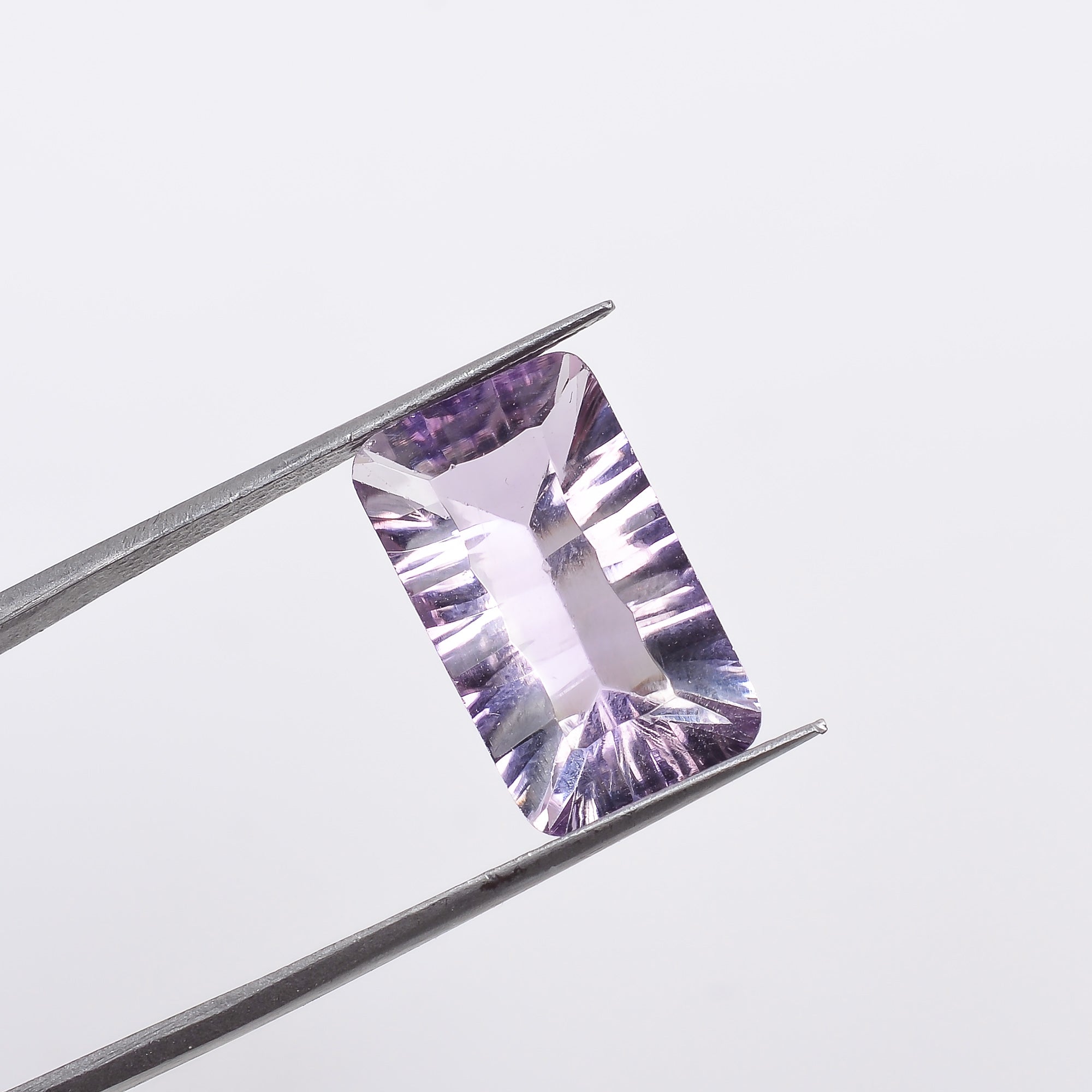 Natural Amethyst Radiant Shape Cut Stone Loose Gemstone For Making Jewelry 5.5 Ct. 15X9X6 mm S-1353
