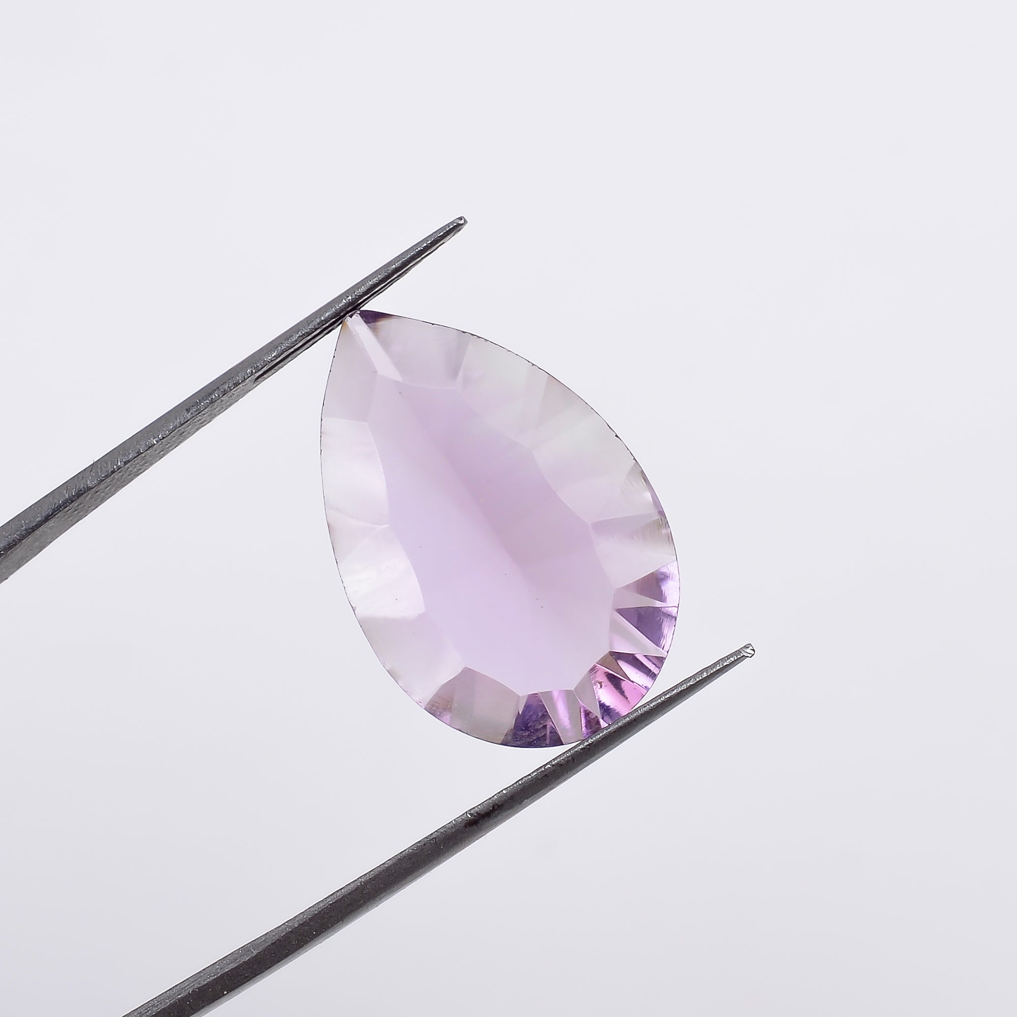Natural Amethyst Pear Shape Cut Stone Loose Gemstone For Making Jewelry 6 Ct. 19X12X5 mm S-1354