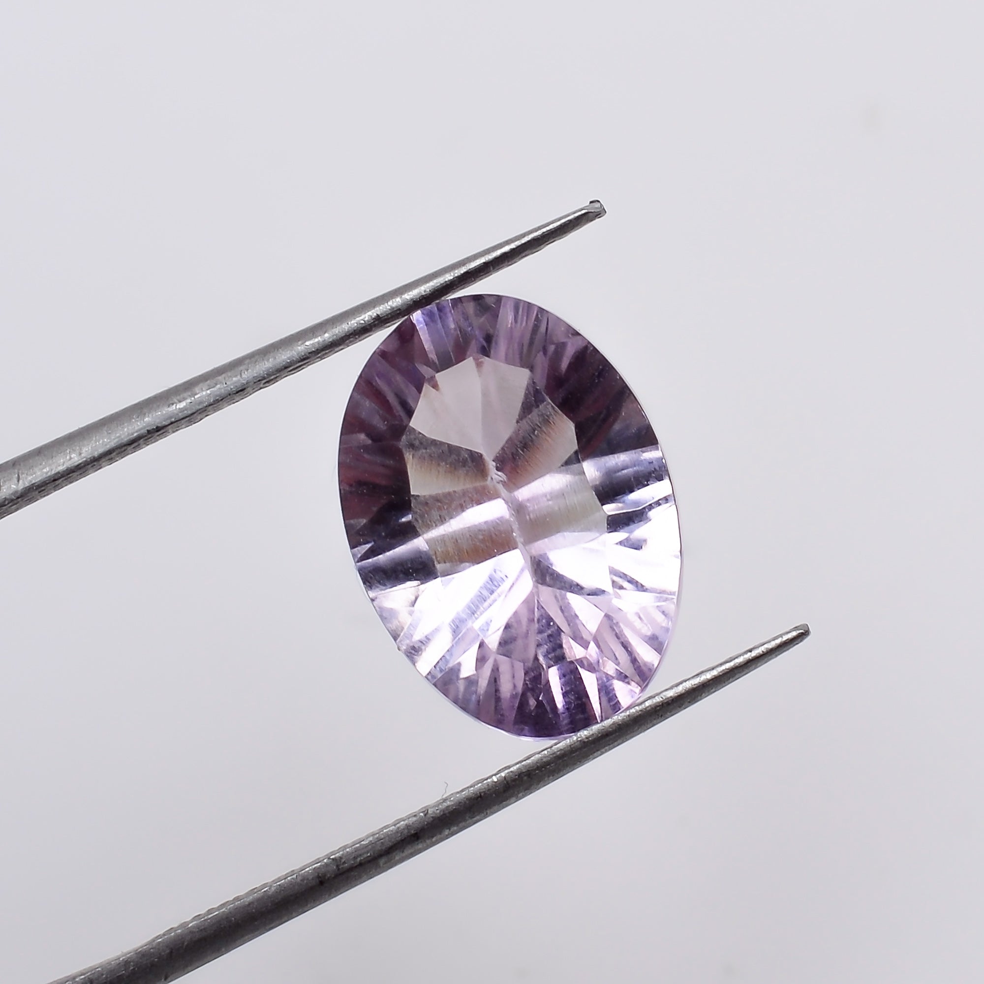 Natural Amethyst Oval Shape Cut Stone Loose Gemstone For Making Jewelry 3 Ct. 12X9X6 mm S-1363
