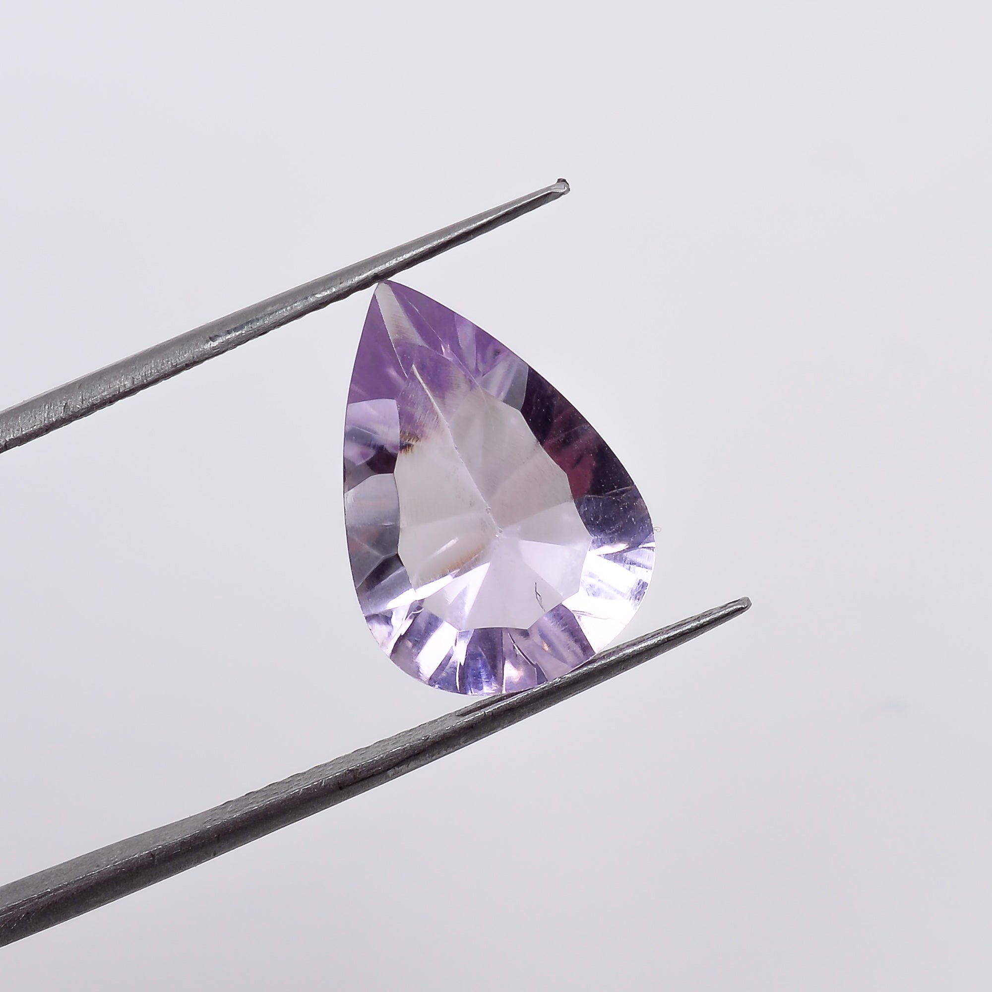 Natural Amethyst Pear Shape Cut Stone Loose Gemstone For Making Jewelry 3.5 Ct. 14X10X6 mm S-1366
