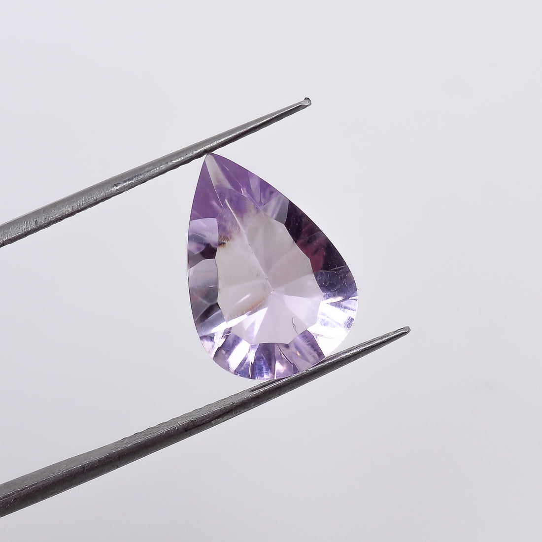 Natural Amethyst Pear Shape Cut Stone Loose Gemstone For Making Jewelry 3.5 Ct. 14X10X6 mm S-1366