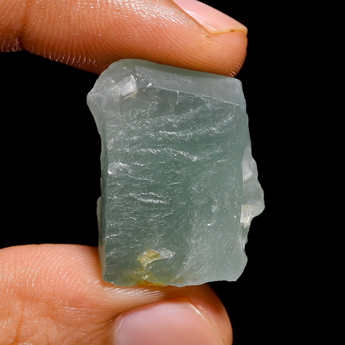 Natural Milky Aquamarine Loose Gemstone Rough For Making Jewelry 36 Ct. 25X18X9 mm 100% Natural Raw Gemstone S-1369