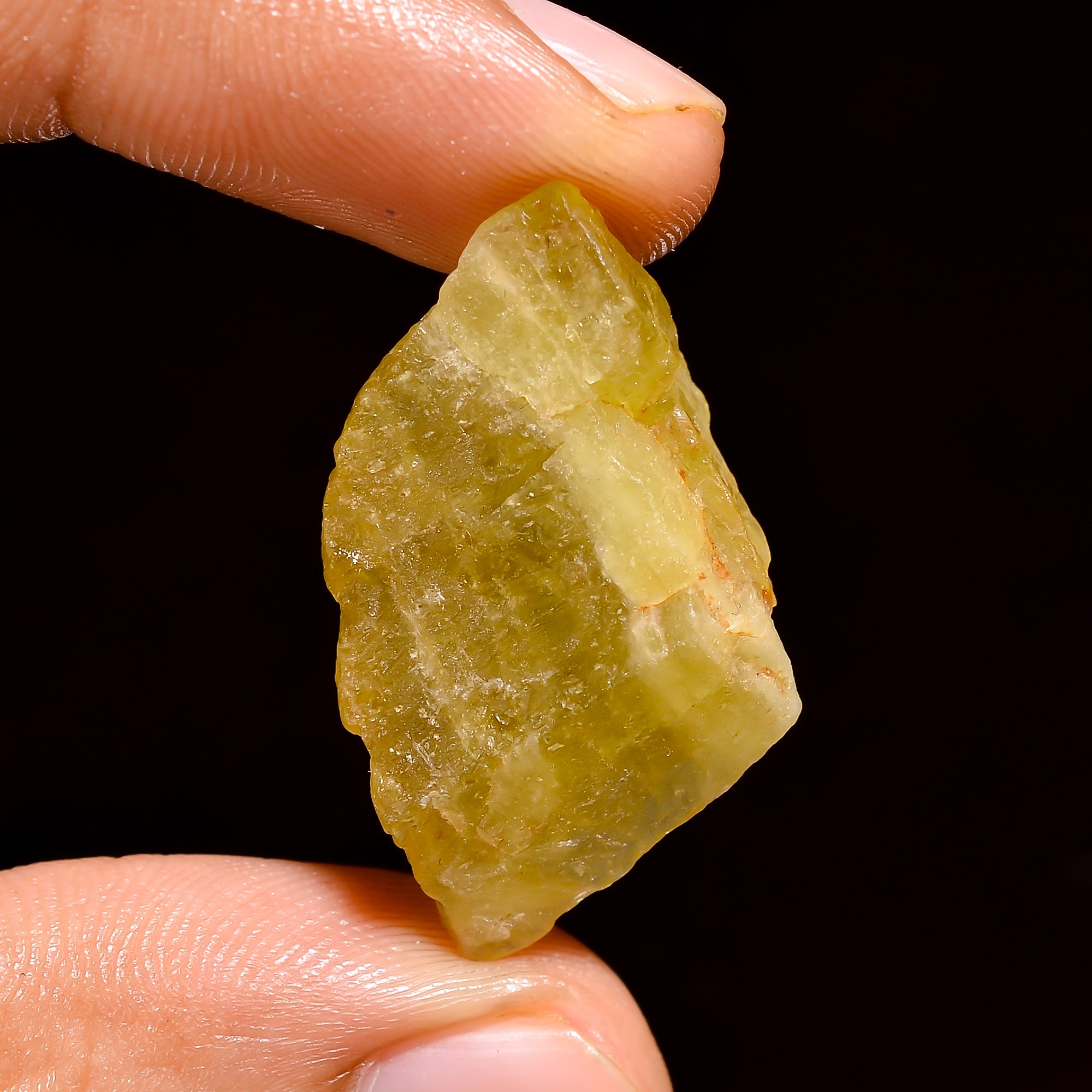 Natural Heliodor Loose Gemstone Rough For Making Jewelry 28.5 Ct. 31X16X10 mm 100% Natural Raw Gemstone S-1379