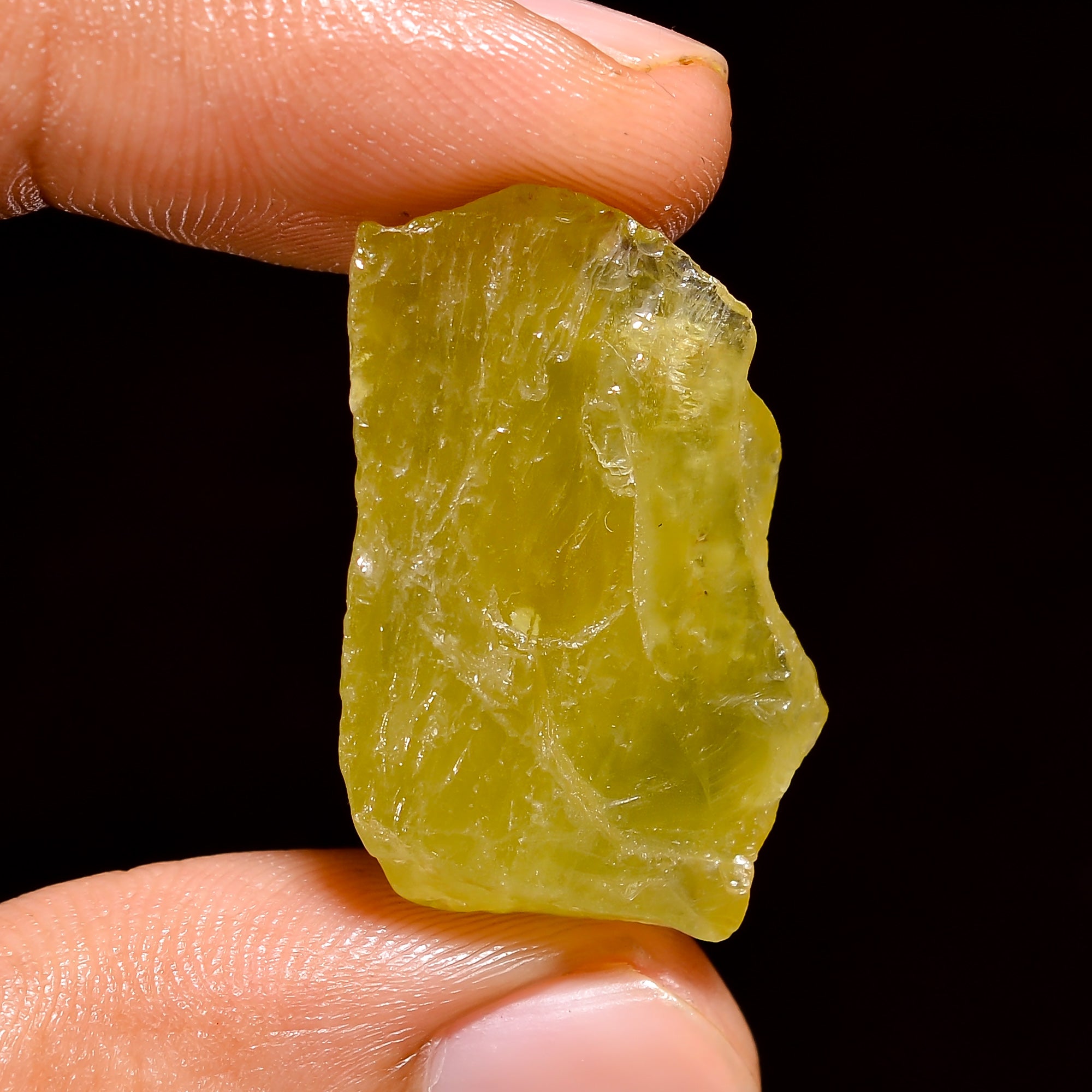 Natural Heliodor Loose Gemstone Rough For Making Jewelry 27.5 Ct. 29X16X10 mm 100% Natural Raw Gemstone S-1380