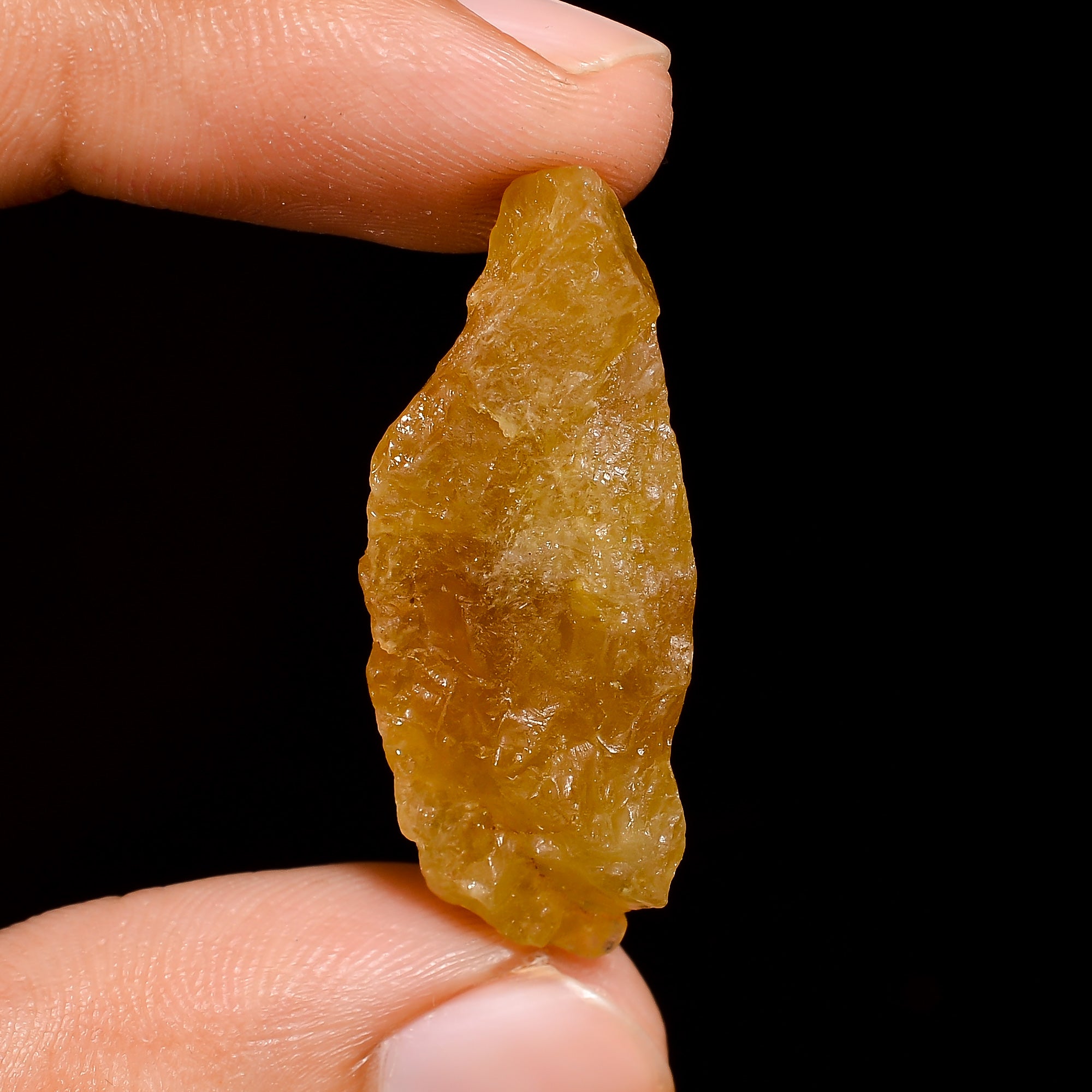 Natural Heliodor Loose Gemstone Rough For Making Jewelry 27.5 Ct. 34X14X11 mm 100% Natural Raw Gemstone S-1383
