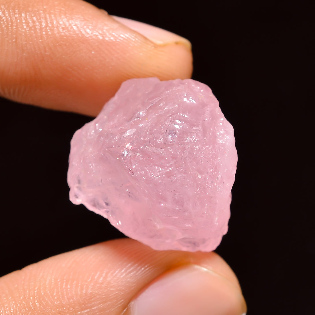 Natural Morganite Loose Gemstone Rough For Making Jewelry 35 Ct. 21X18X16 mm 100% Natural Raw Gemstone S-1437
