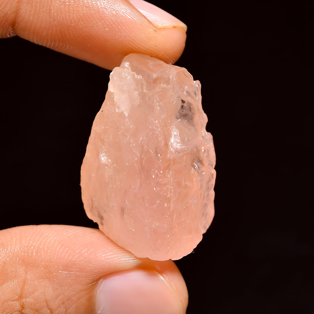 Natural Morganite Loose Gemstone Rough For Making Jewelry 55 Ct. 29X18X15 mm 100% Natural Raw Gemstone S-1441
