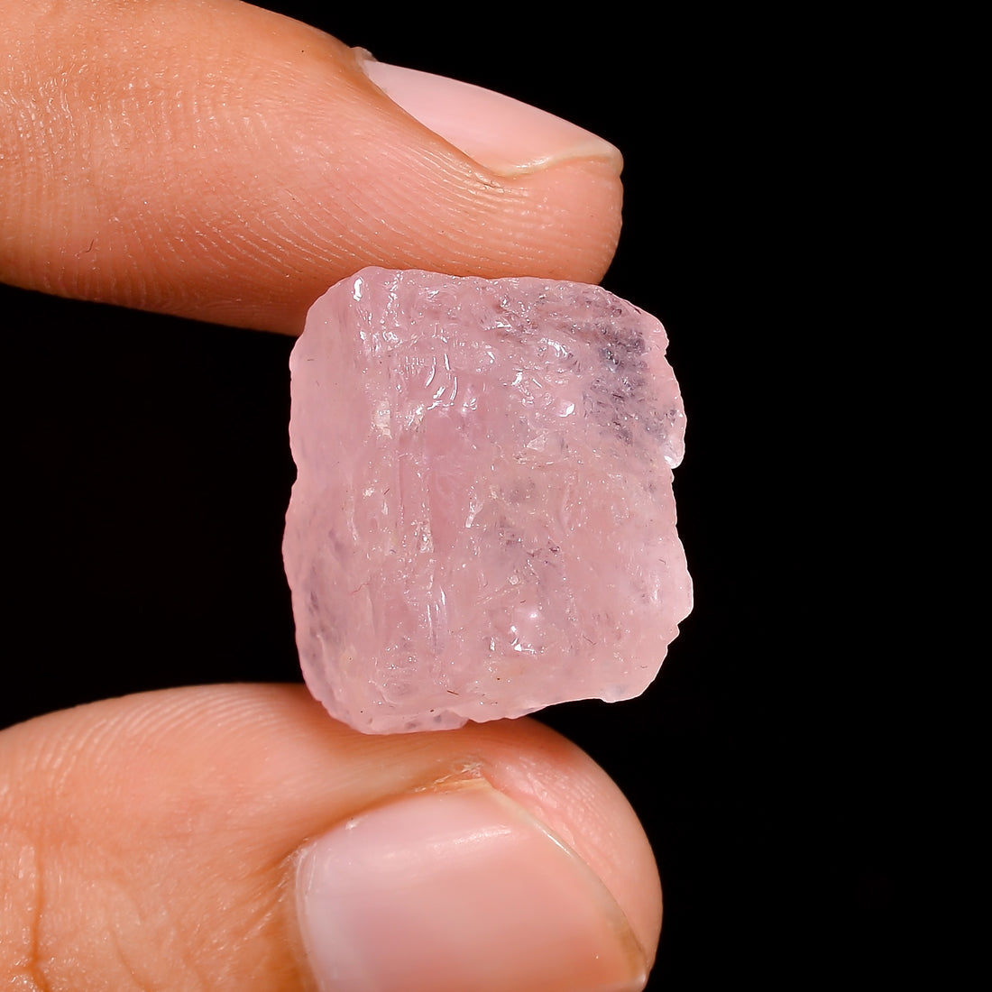 Natural Morganite Loose Gemstone Rough For Making Jewelry 21 Ct. 18X18X10 mm 100% Natural Raw Gemstone S-1444